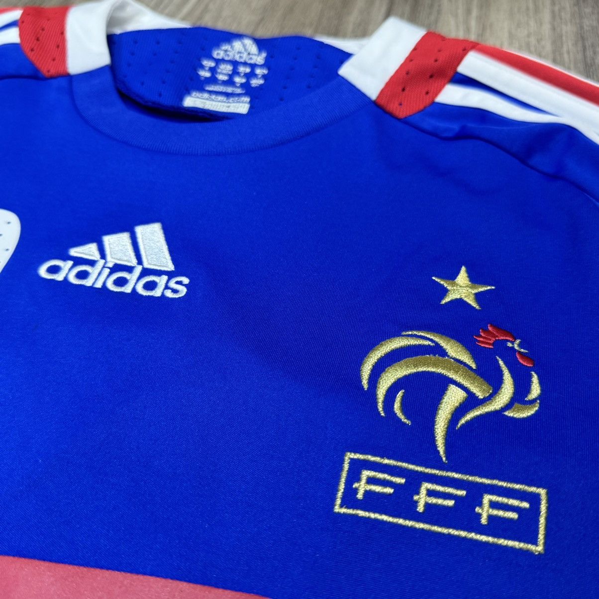 Adidas France 08/09 home shirt #22 Ribery Size US S / EU 44-46 / 1 - 6 Thumbnail