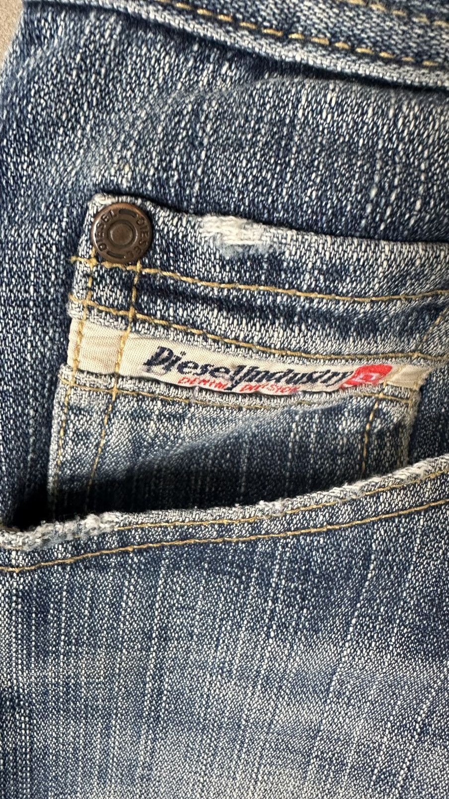 Diesel VINTAGE DIESEL INDUSTRY DENIM PANT Size US 34 / EU 50 - 7 Thumbnail