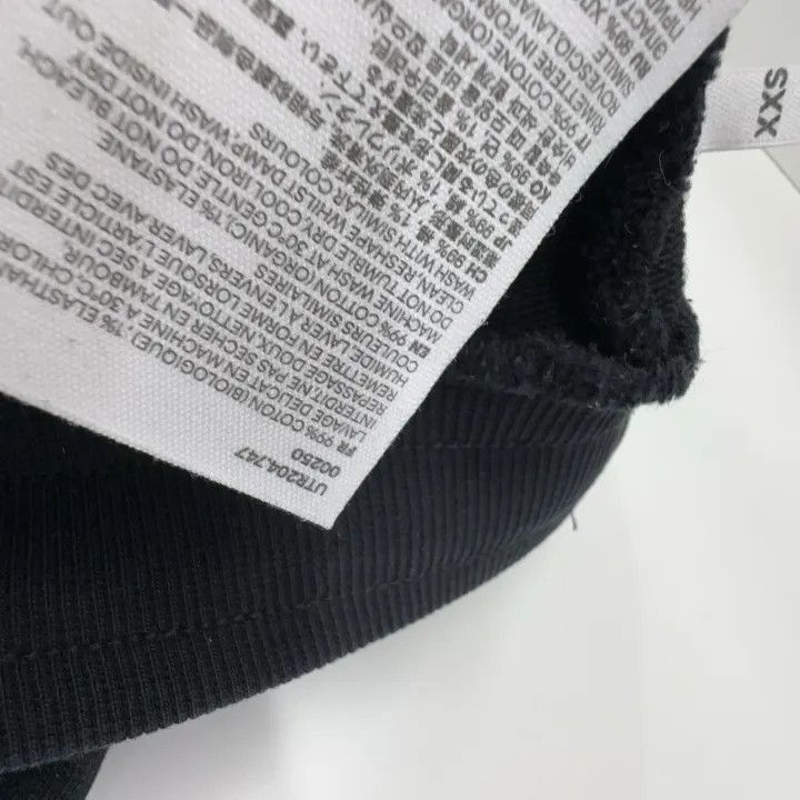 AMI AMIPARIS SS23 Black Knit Joggers with Heart Embroidery -250 Size US 26 / EU 42 - 5 Thumbnail