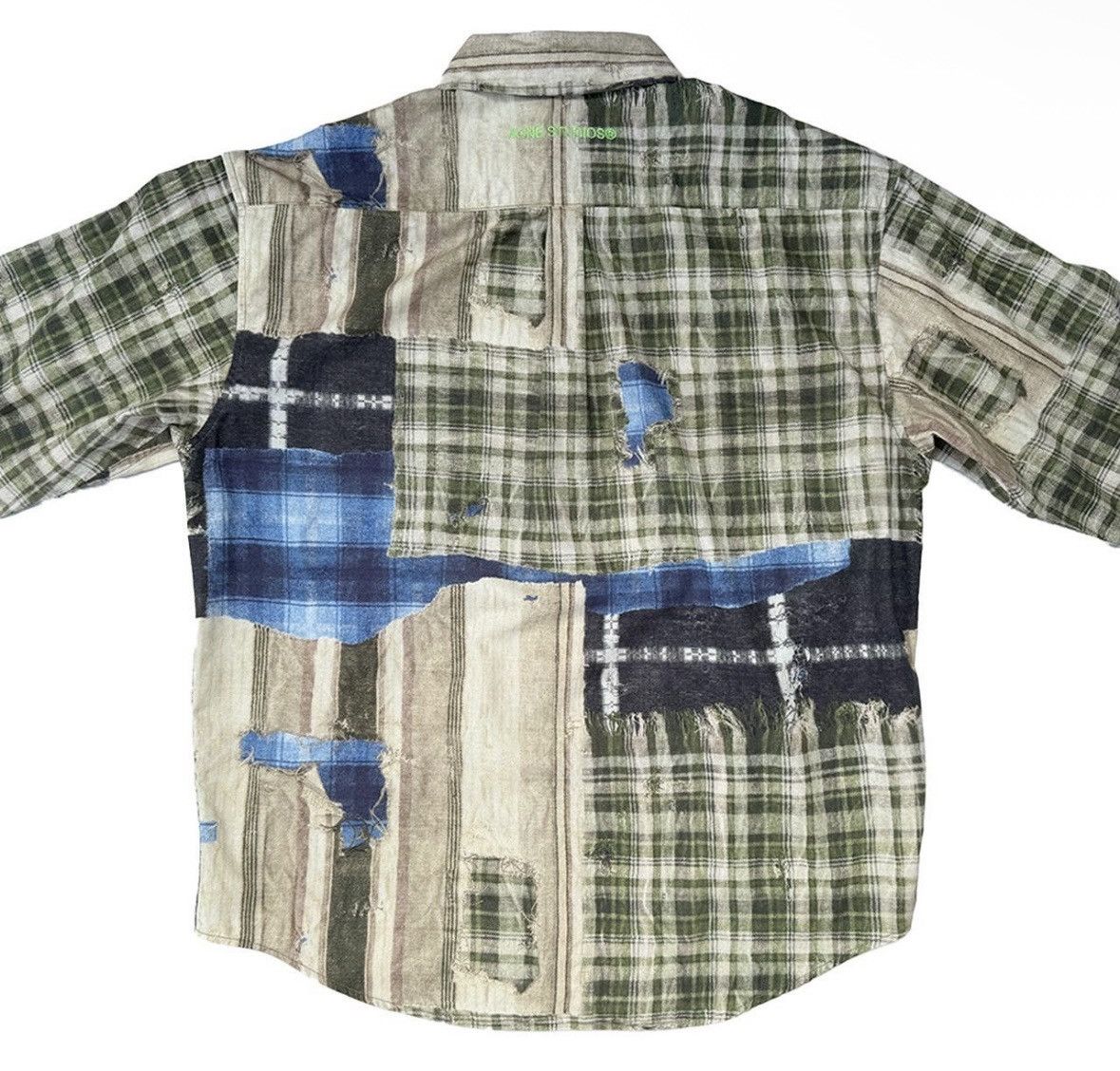Acne Studios Acne Studios Flannel Print Shirt Size US L / EU 52-54 / 3 - 3 Thumbnail
