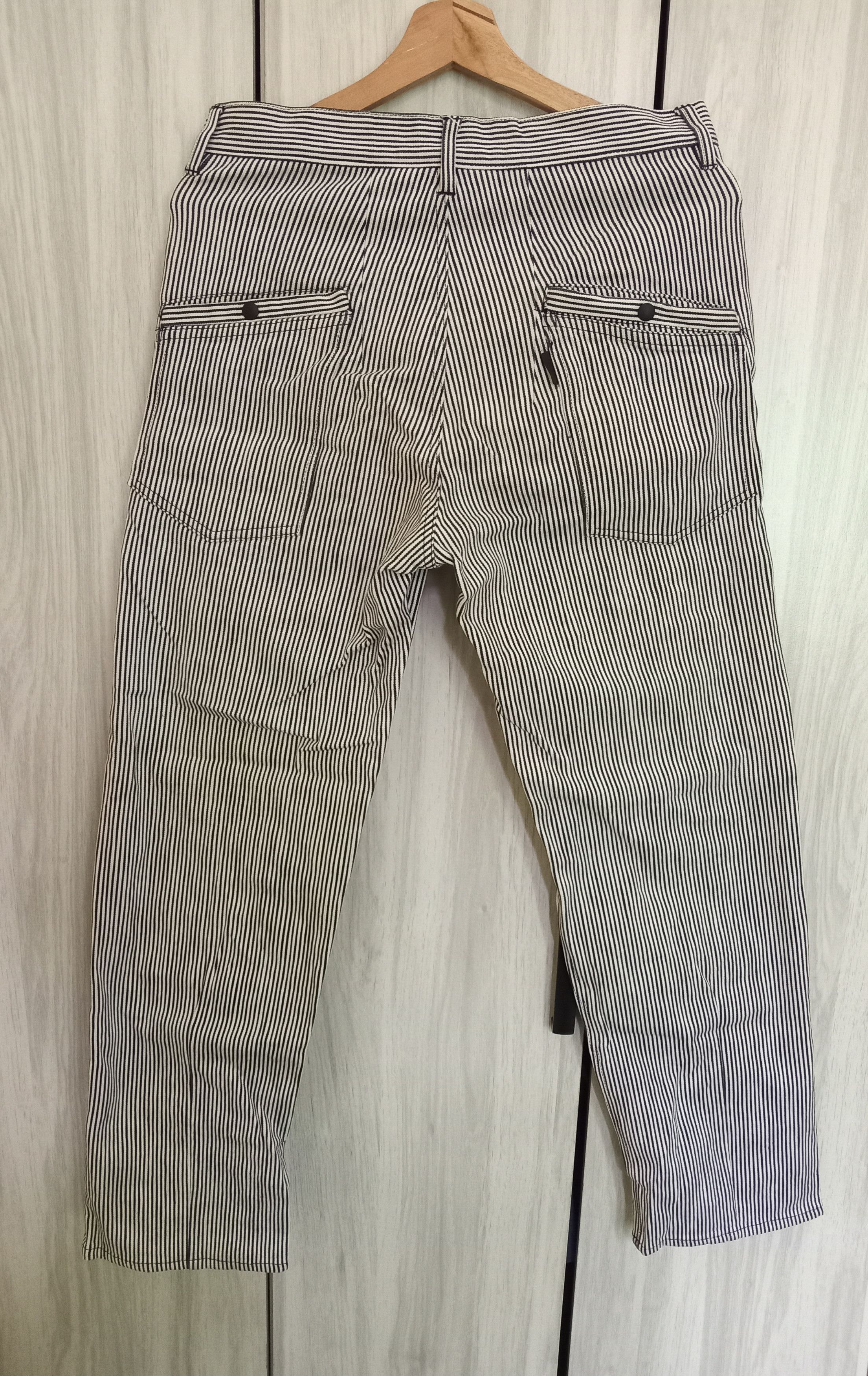 Designer × Japanese Brand BRAITONE Japanese Brand Hickory Multipockets Denim Size US 30 / EU 46 - 2 Thumbnail