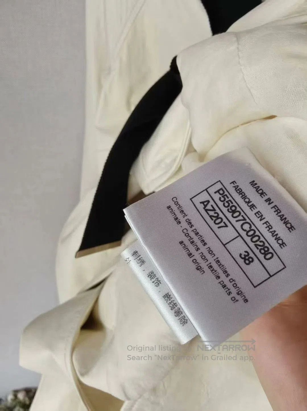 Chanel Chanel Leather Jacket. Size M / US 6-8 / IT 42-44 - 5 Thumbnail