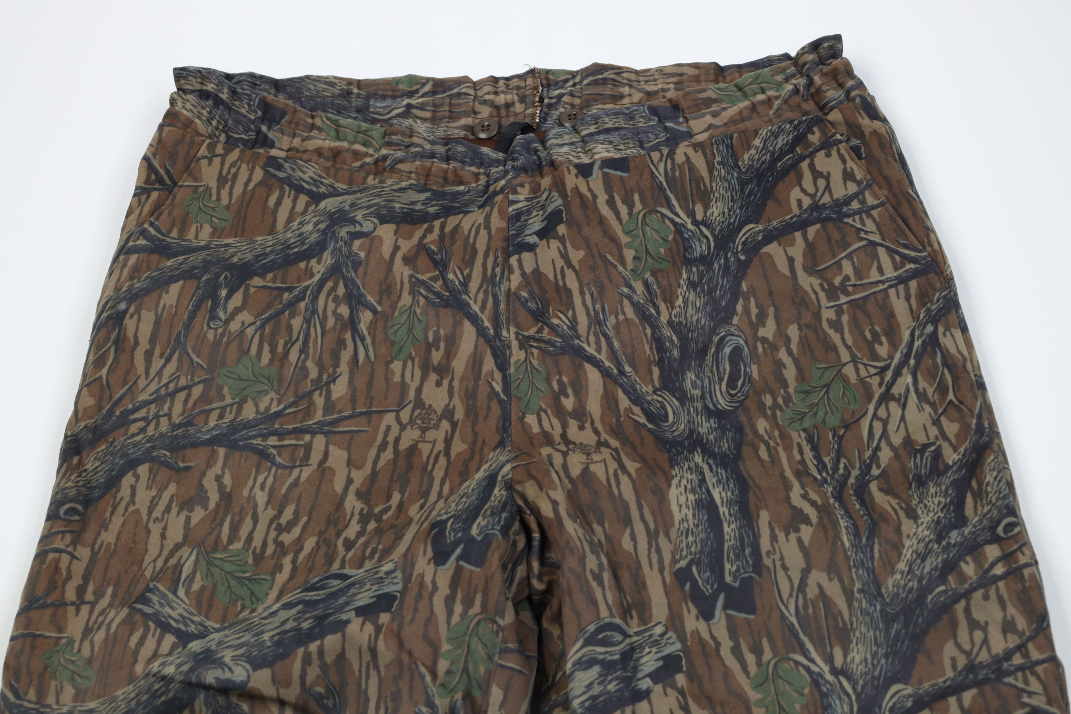 Cabelas Vintage 90s Cabelas Chamois Cloth Camouflage Wide Leg Pants Size US 36 / EU 52 - 2 Thumbnail