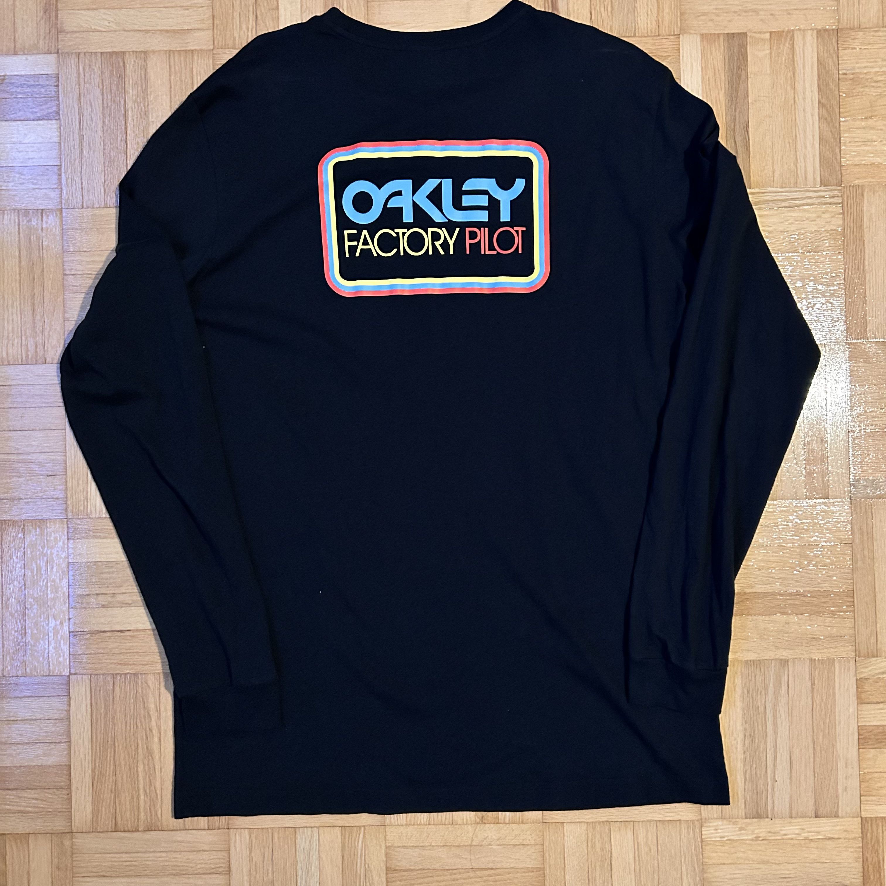 Oakley Oakley Factory Pilot Long Sleeve Tee Black Large Size US L / EU 52-54 / 3 - 5 Thumbnail