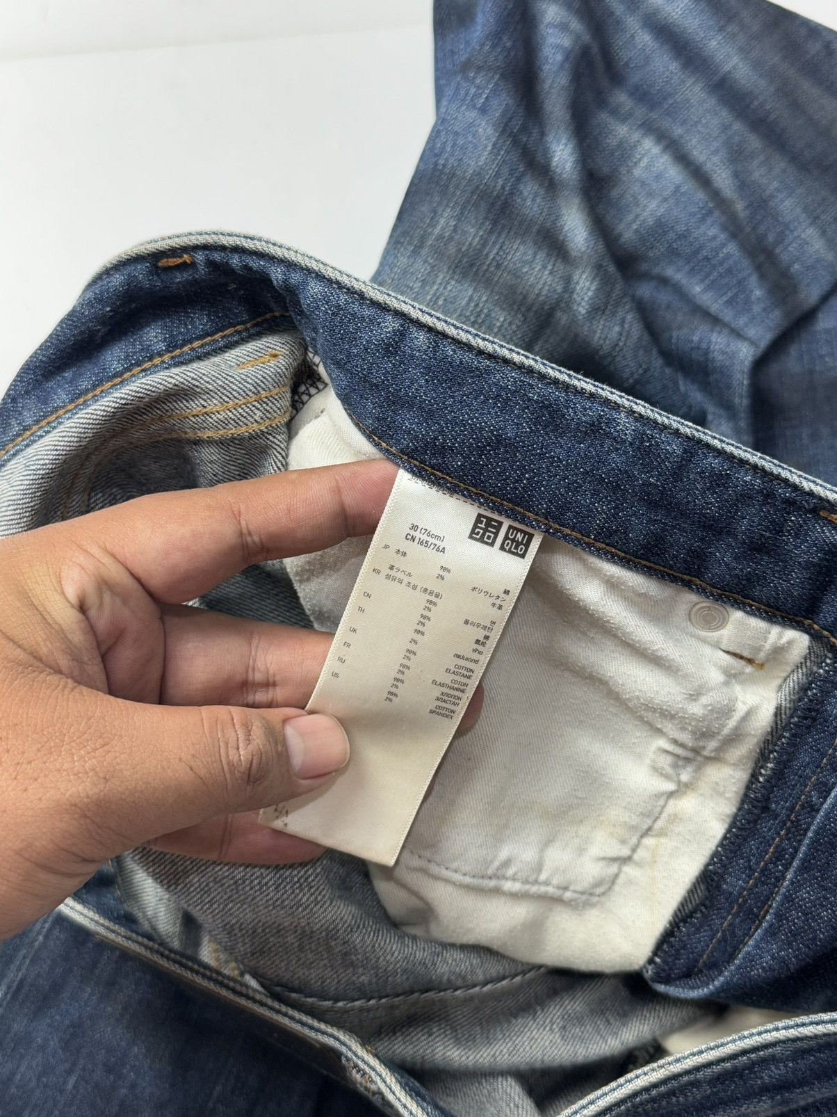 Undercover Undercover Denim Pants Distressed Uniqlo Archive Style Size US 30 / EU 46 - 10 Thumbnail