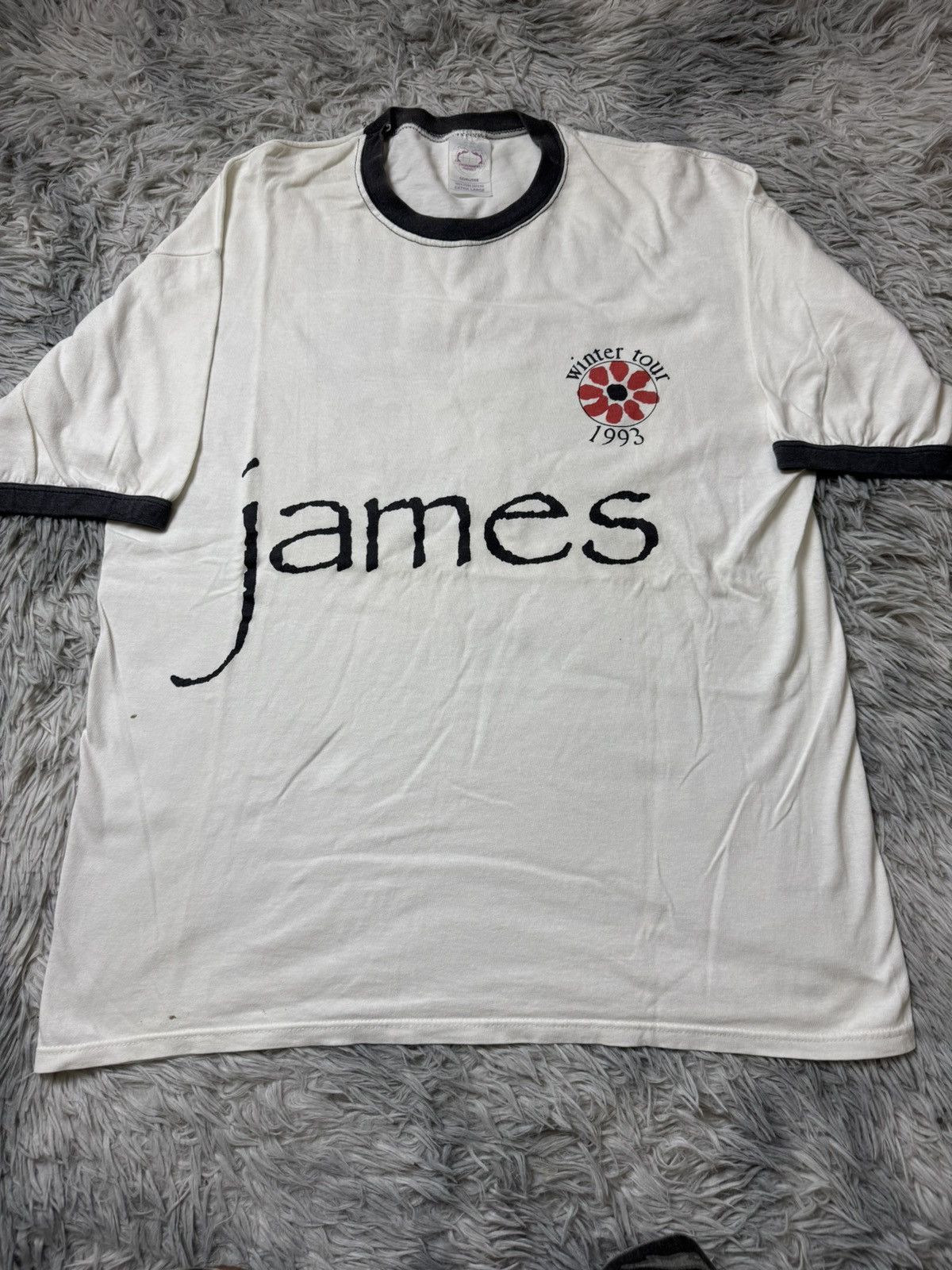 Vintage Vintage James Winter Tour 1993 Size US XL / EU 56 / 4 - 1 Thumbnail