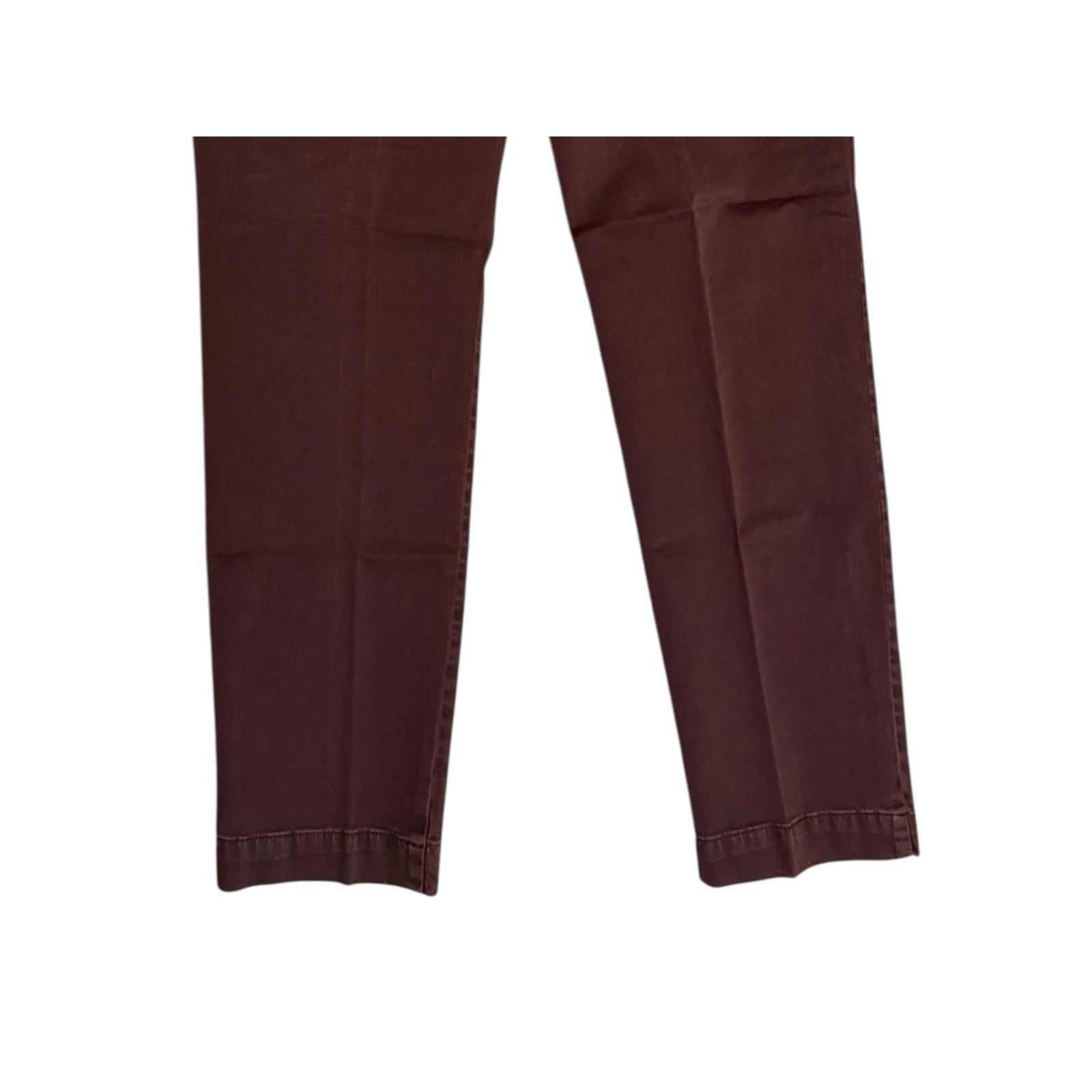 Other Entre Amis NEW Burgundy Twill Distressed Chino Pants 34x29 Size US 34 / EU 50 - 6 Thumbnail