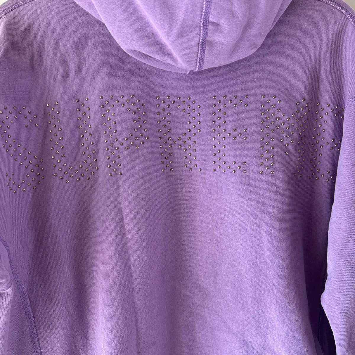Supreme Vintage Supreme Supreme Purple Bedazzled Hoodies Size US M / EU 48-50 / 2 - 1 Thumbnail