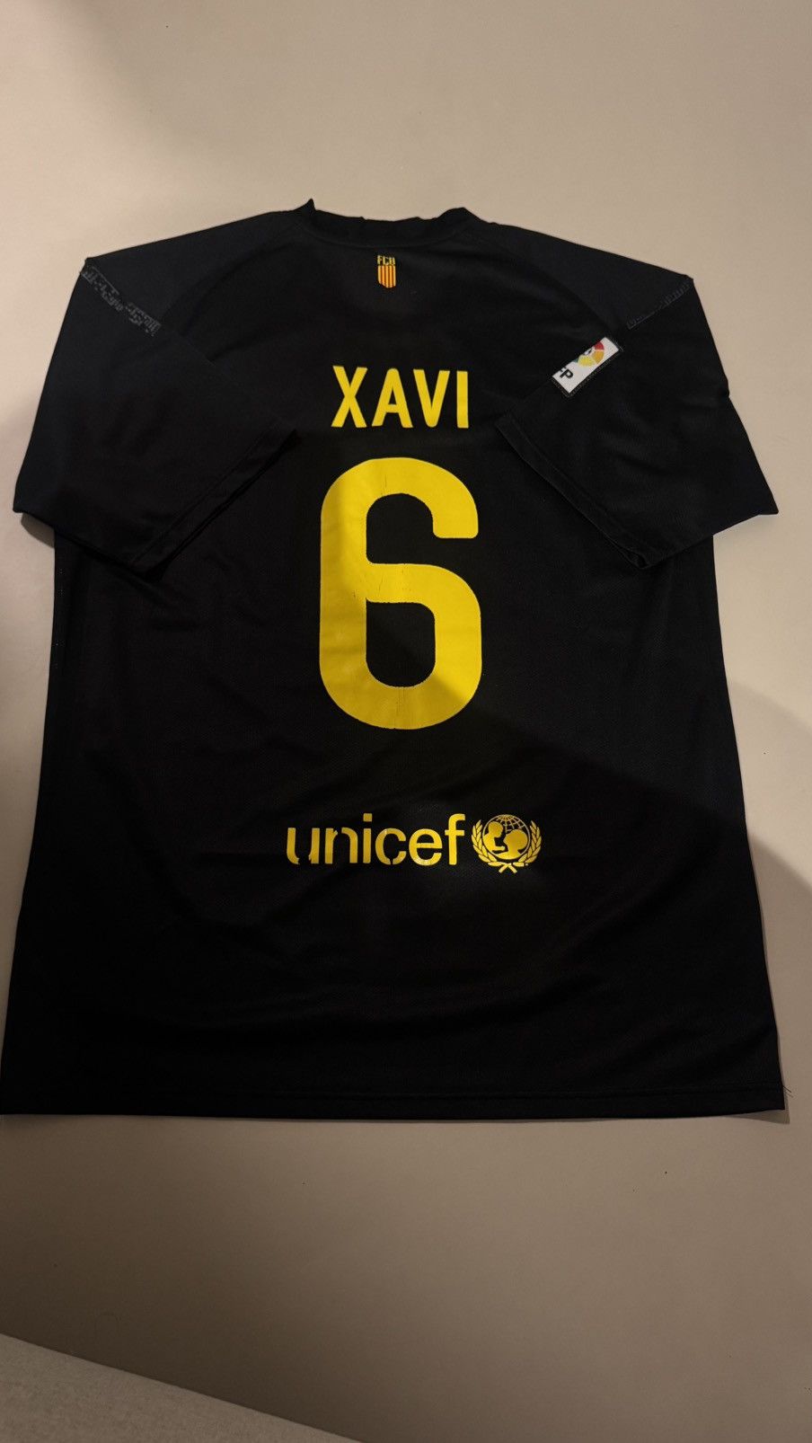 Nike Vintage Bracelona Jersey Xavi Size US XL / EU 56 / 4 - 3 Thumbnail