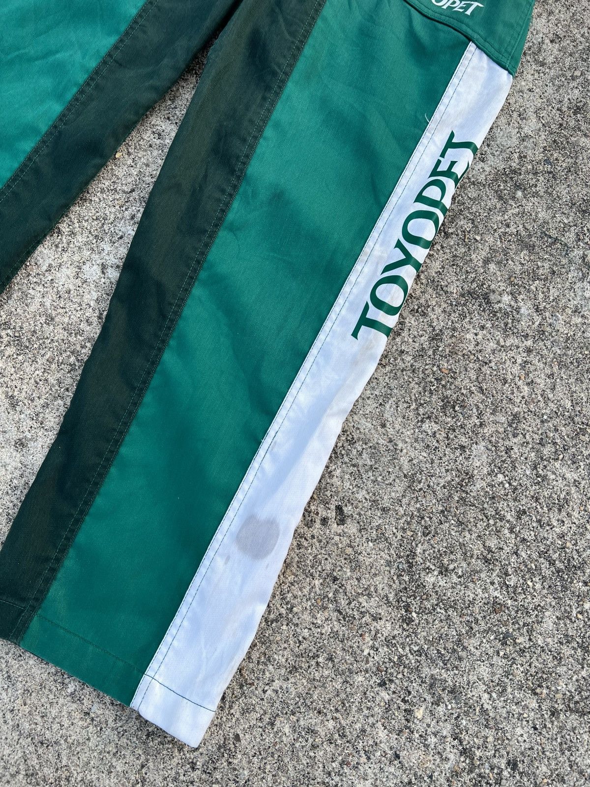 Japanese Brand Vintage Toyota Toyopet Workwear Overalls (No.2) Size US 34 / EU 50 - 11 Thumbnail