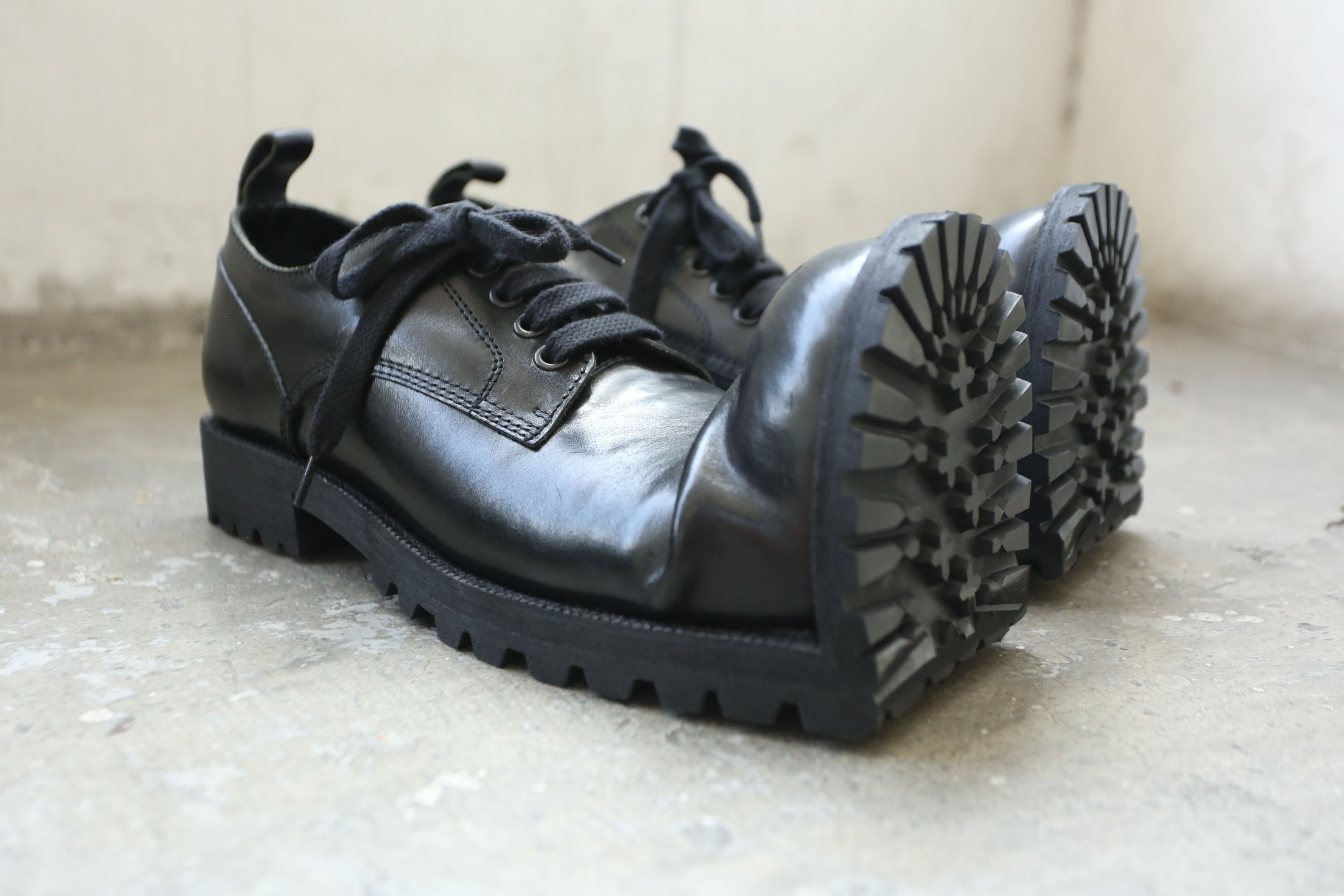 Comme des Garcons Homme Plus × Kids Love Gaite Kids Love Gaite - CDG HP - F/W 25 - Crushed-Toe Derbies Size US 9 / EU 42 - 3 Thumbnail