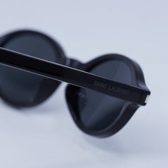 Saint Laurent SL751JEANNE 001 Sunglasses Black Oval Frame