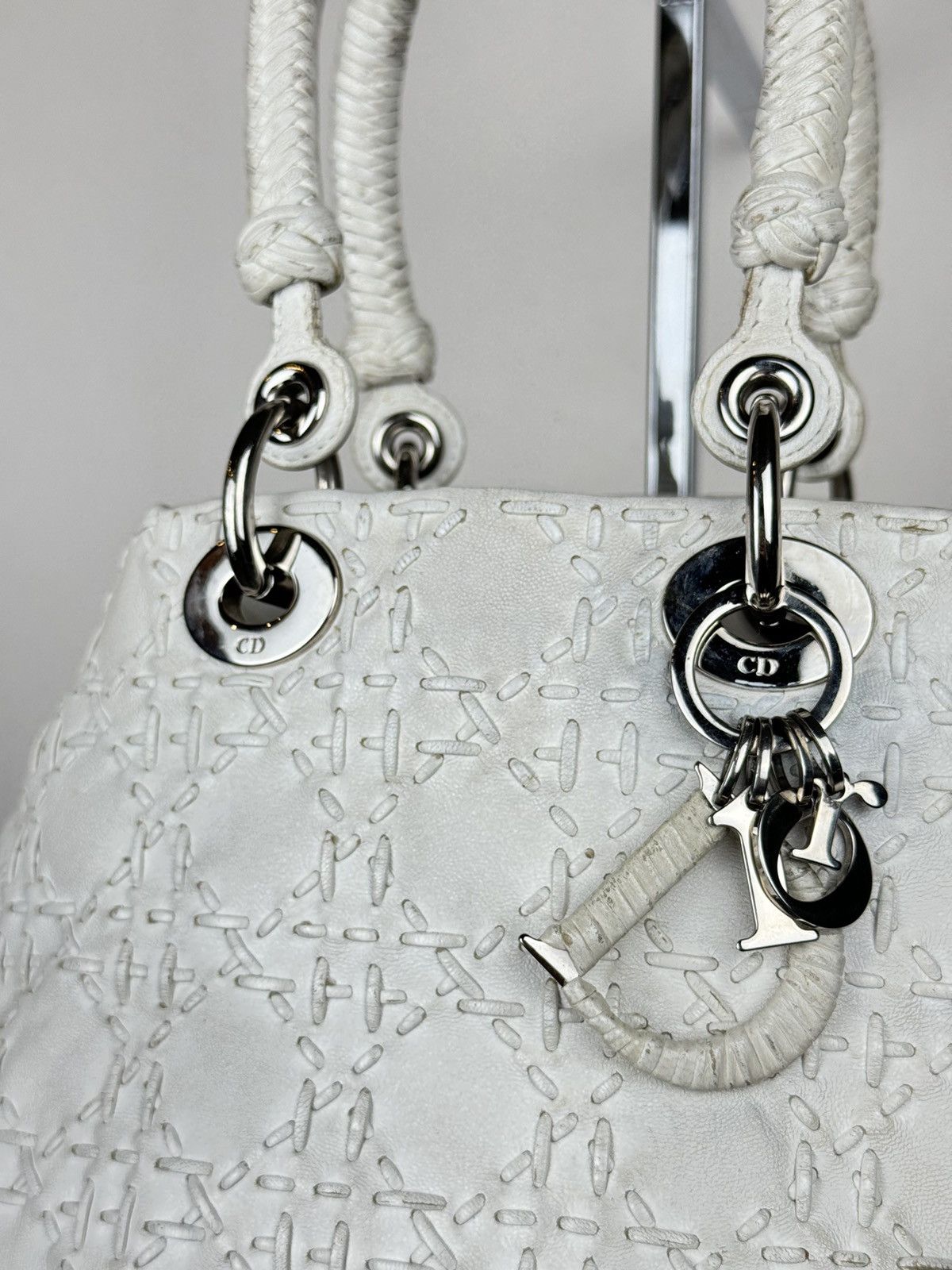 Dior Leather bag Christian Dior Cannage monogram original item Size ONE SIZE - 2 Thumbnail