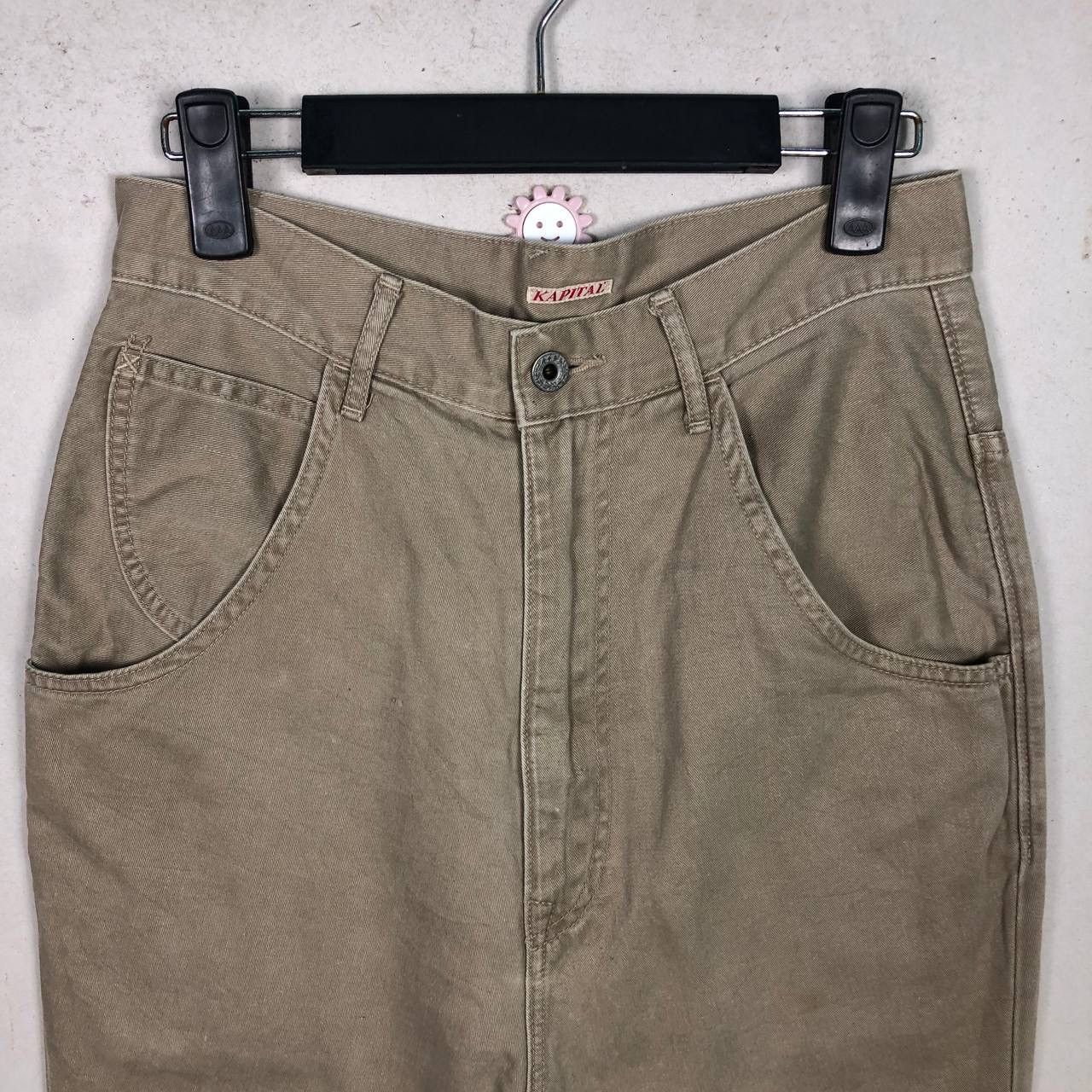 Kapital Kapital Japan Buckle Back Denim Beige Kapital Denim Size US 28 / EU 44 - 3 Thumbnail