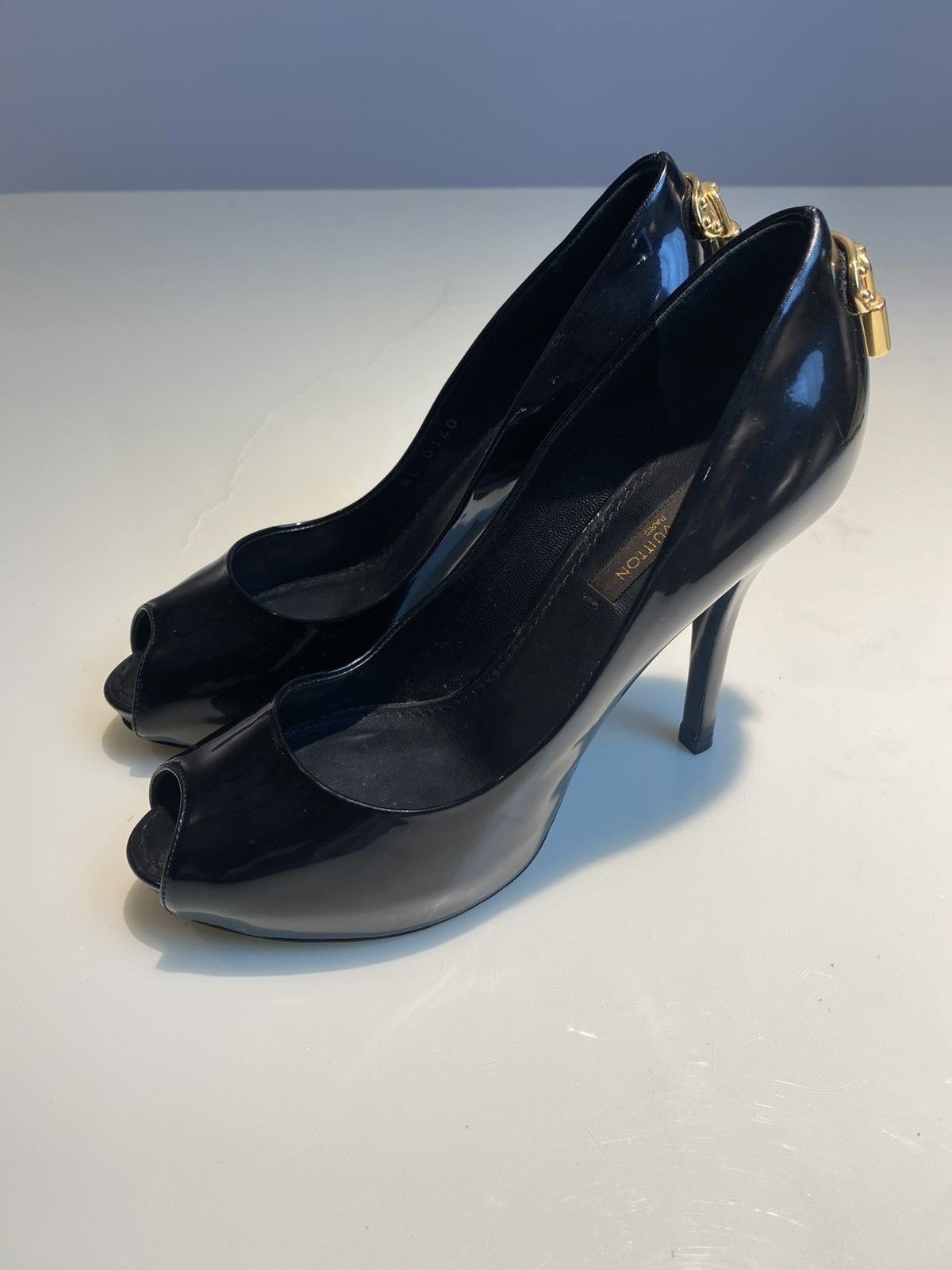 Louis Vuitton LV Oh Really! Peep Toe Heels 35 Size US 5 / IT 35 - 1 Thumbnail