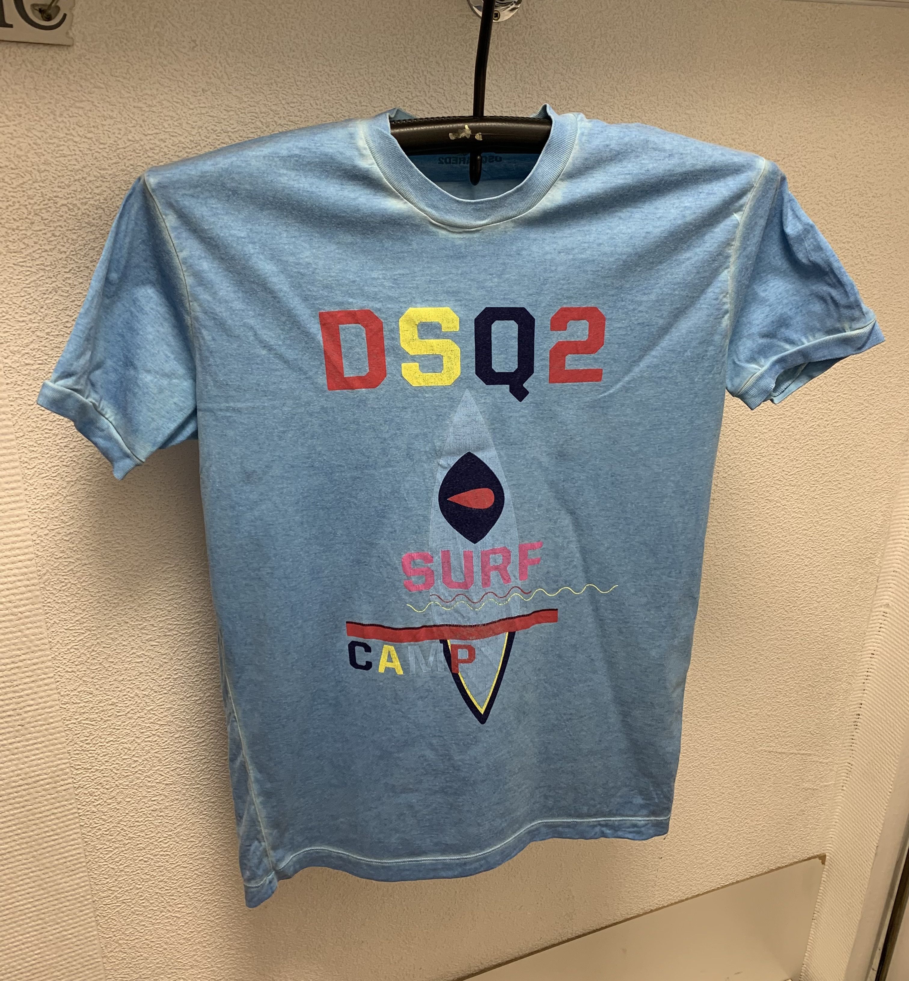 Dsquared2 Dsquared Dsquared2 tie die blue t-shirt S-M sz surf camp Size US S / EU 44-46 / 1 - 1 Thumbnail