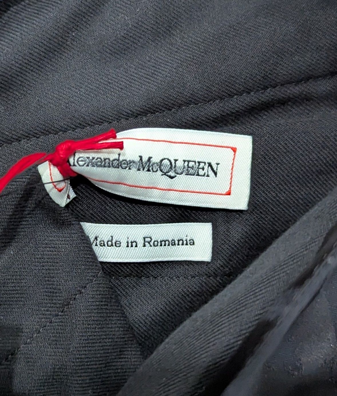 Alexander McQueen Alexander McQueen Logo Print Satin Shorts Black 48 US 32 Size US 32 / EU 48 - 6 Thumbnail