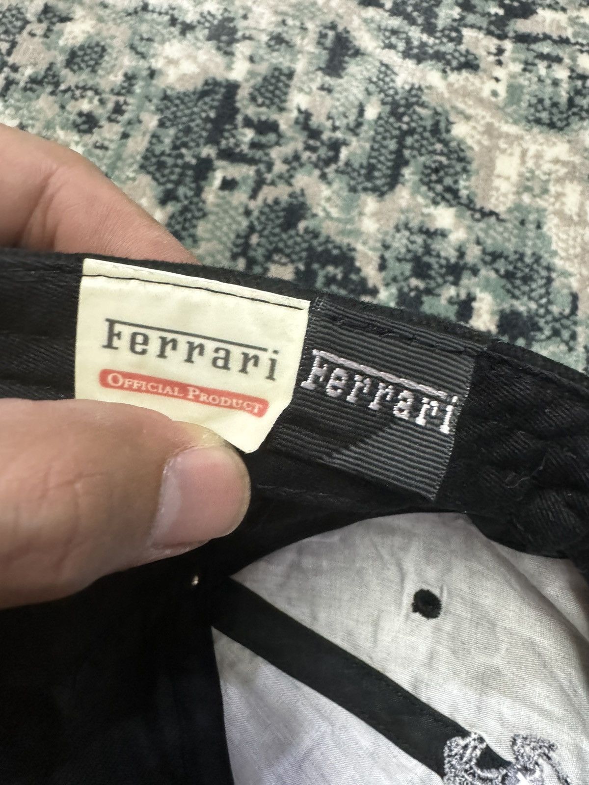 Ferrari × Vintage VINTAGE 2000s FERRARI EMBROIDERED LOGO CAP Size ONE SIZE - 5 Thumbnail