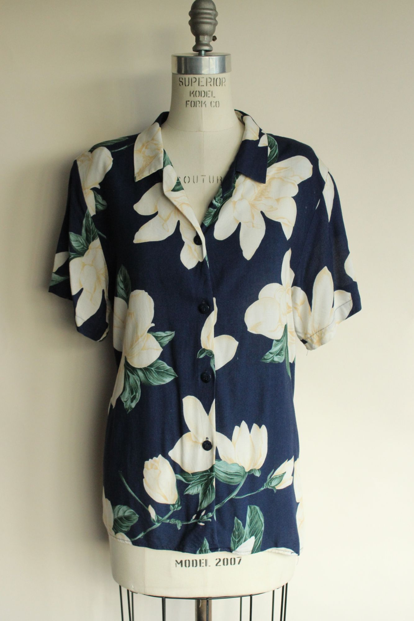 Other Sag Harbor Womens Shirt, Size Medium Button Down Hawaiian Pr Size M / US 6-8 / IT 42-44 - 2 Thumbnail