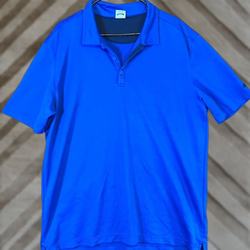Alo Alo Mens Shirt Polo Blue Short Sleeve Athletic Cool Fit Polyester XXL Shirts Polo Shirt Blue 2XL Men Casual Athletic Golf White Additional: None Size US XXL / EU 58 / 5 - 1 Thumbnail