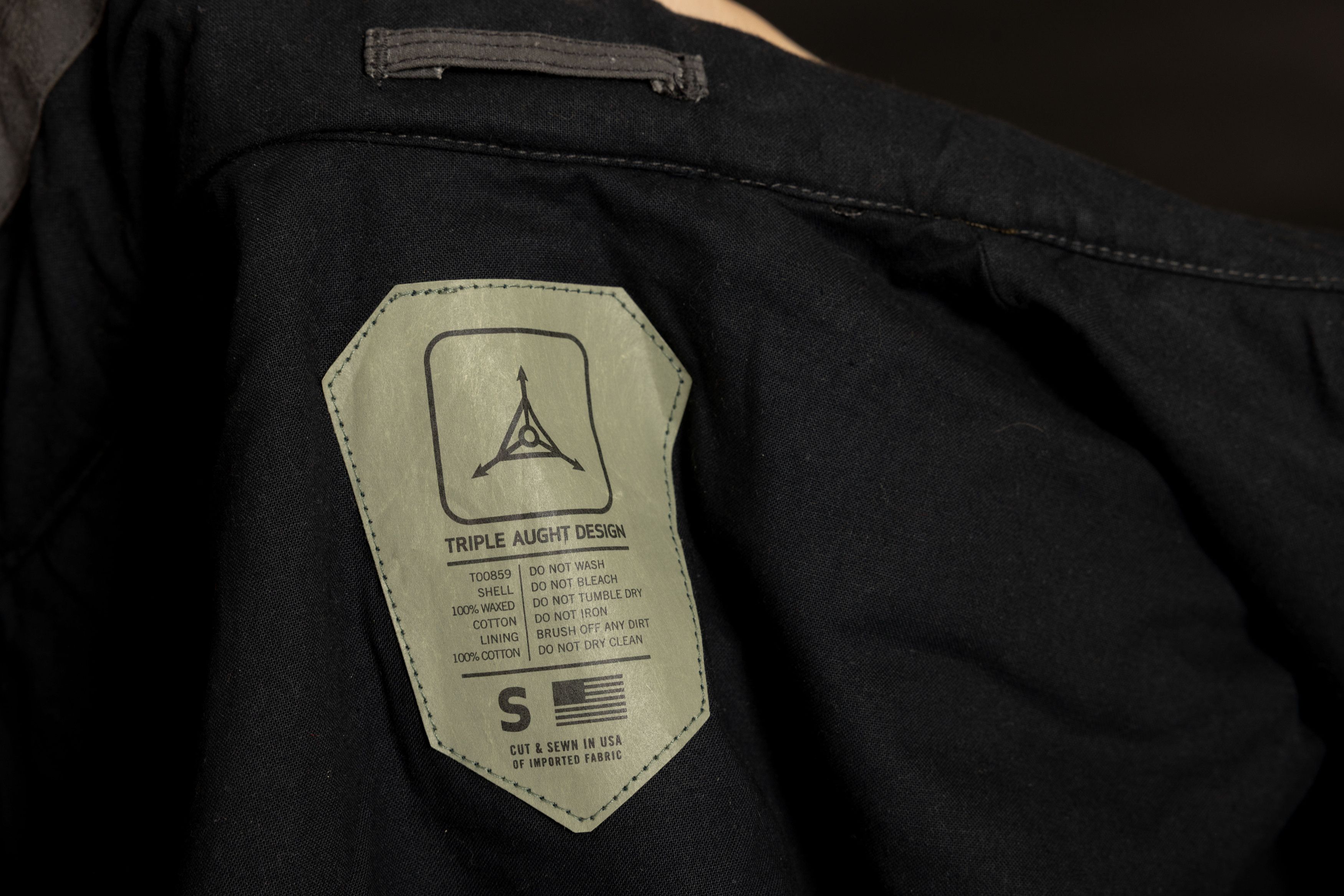 Triple Aught Design Triple Aught Design Talisman Waxed Jacket Black Size US S / EU 44-46 / 1 - 8 Thumbnail