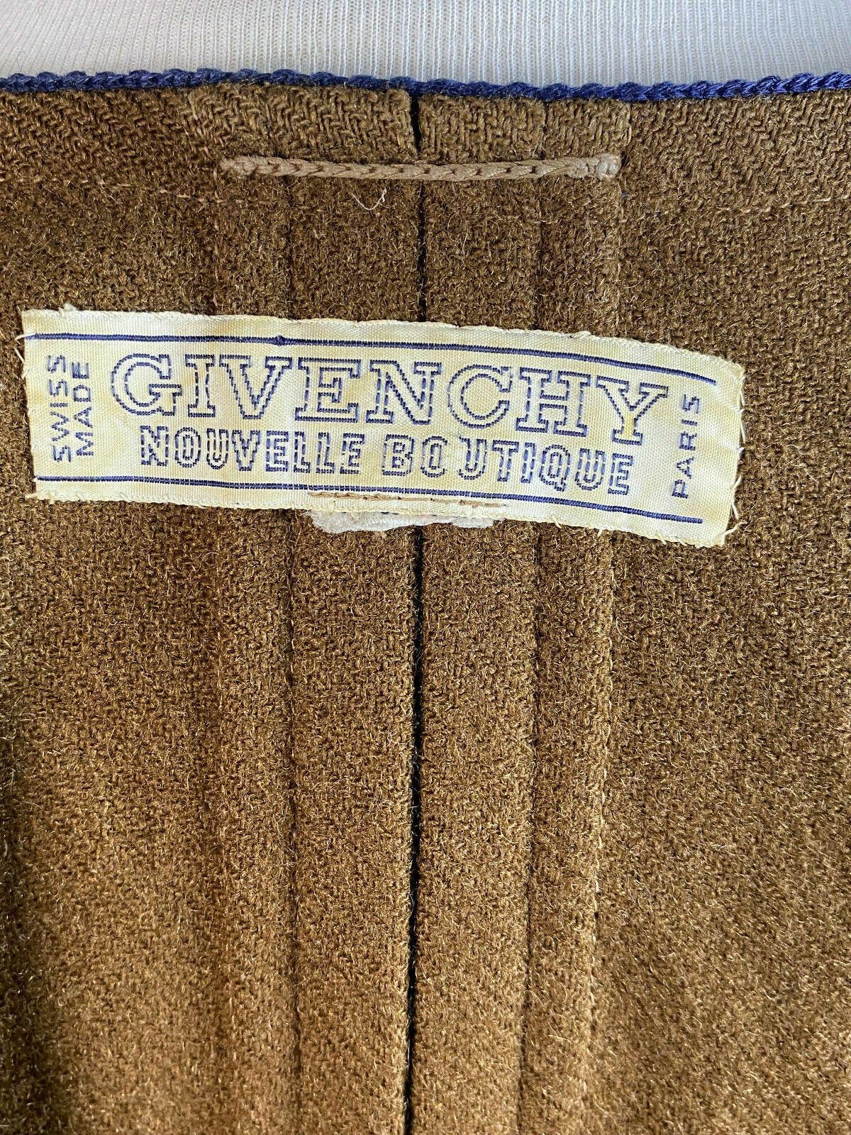 Givenchy Ladies Givenchy Nouvelle Boutique Brown Open Poncho Cape Size M / US 6-8 / IT 42-44 - 6 Thumbnail