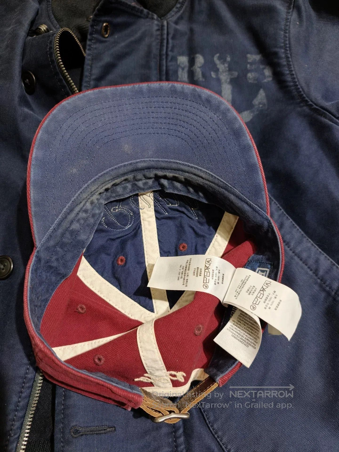 Polo Ralph Lauren RL Polo Ralph Lauren Red Baseball Cap. Size ONE SIZE - 5 Thumbnail
