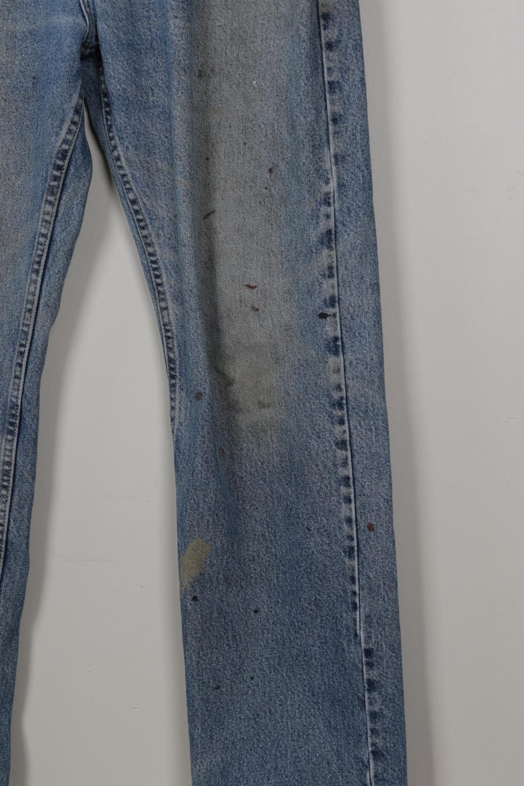 Wrangler 2010's Wrangler Paint Stain Straight-Leg Jeans Size US 34 / EU 50 - 4 Thumbnail