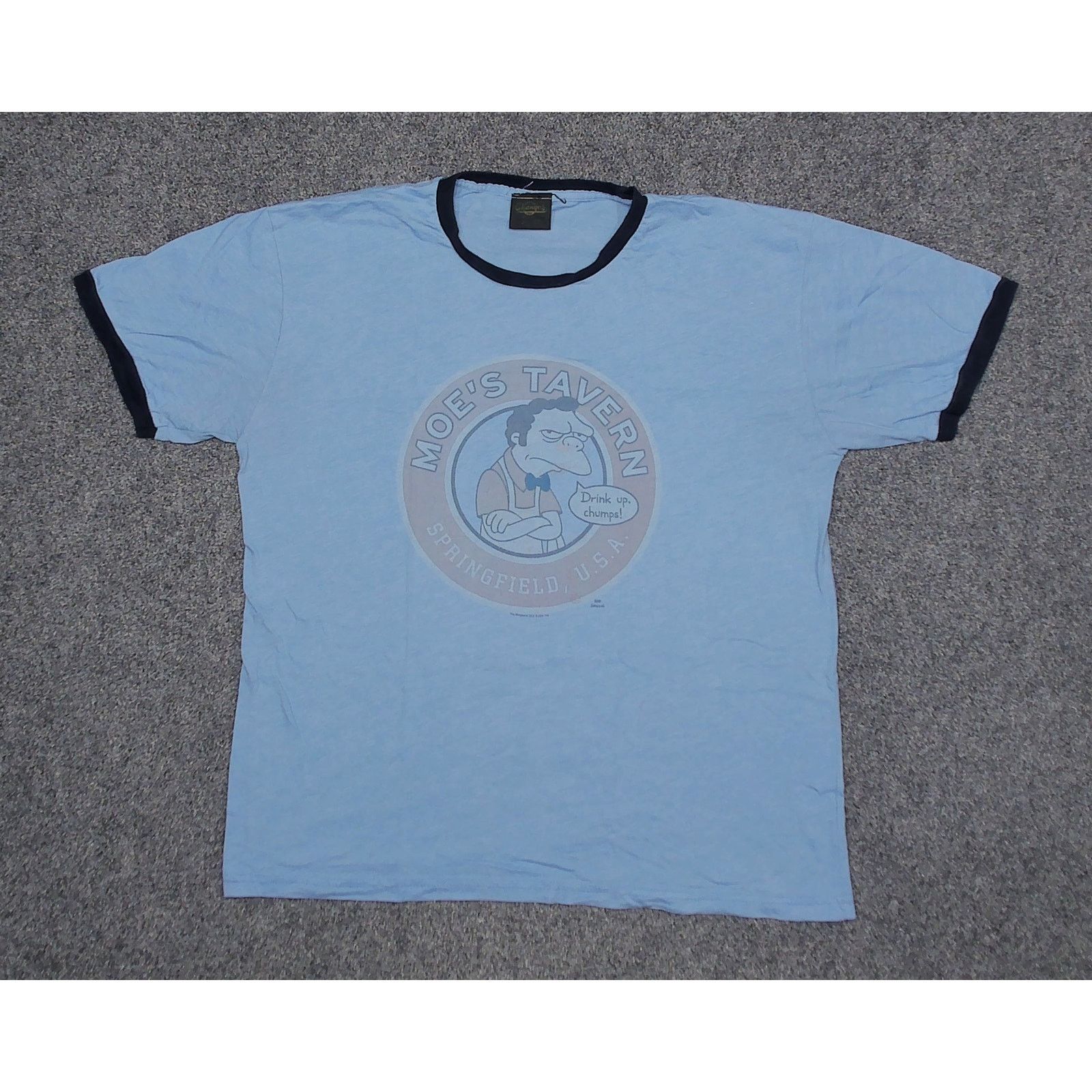 Changes Changes x The Simpsons VTG 2005 Moe's Tavern Ringer Tee XL Size US XL / EU 56 / 4 - 3 Thumbnail