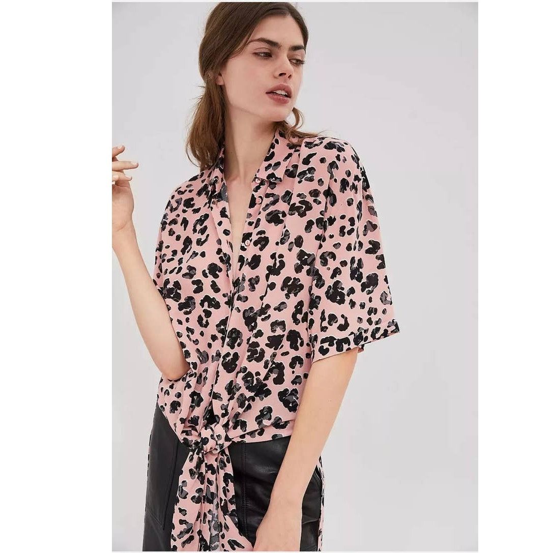 Anthropologie New Anthropologie Maeve Rita Printed Tunic Blouse $88 XS Size XS / US 0-2 / IT 36-38 - 2 Thumbnail