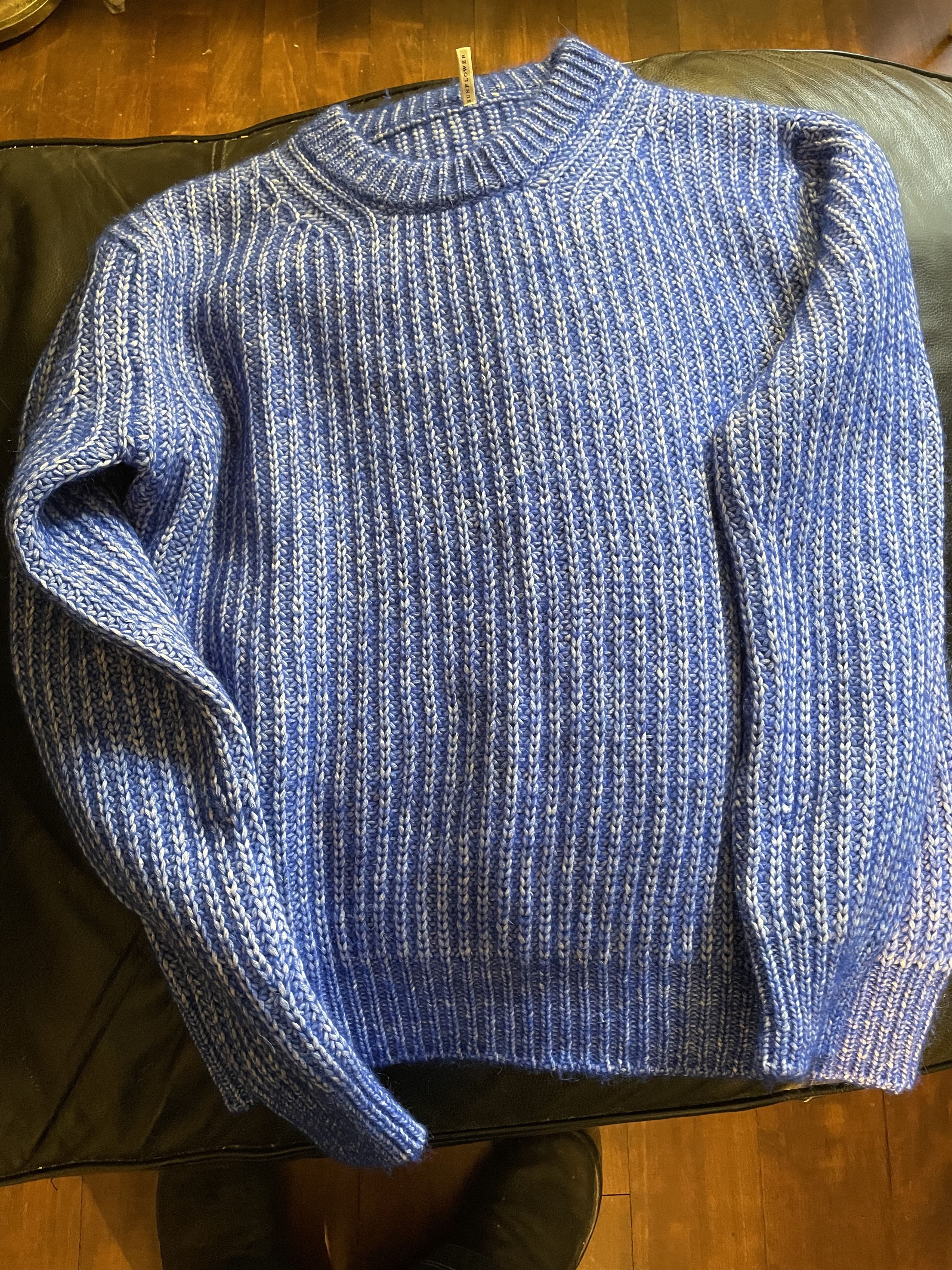 Sunflower Cotton Alpaca Wool Sweater - heavy Size US XL / EU 56 / 4 - 1 Thumbnail