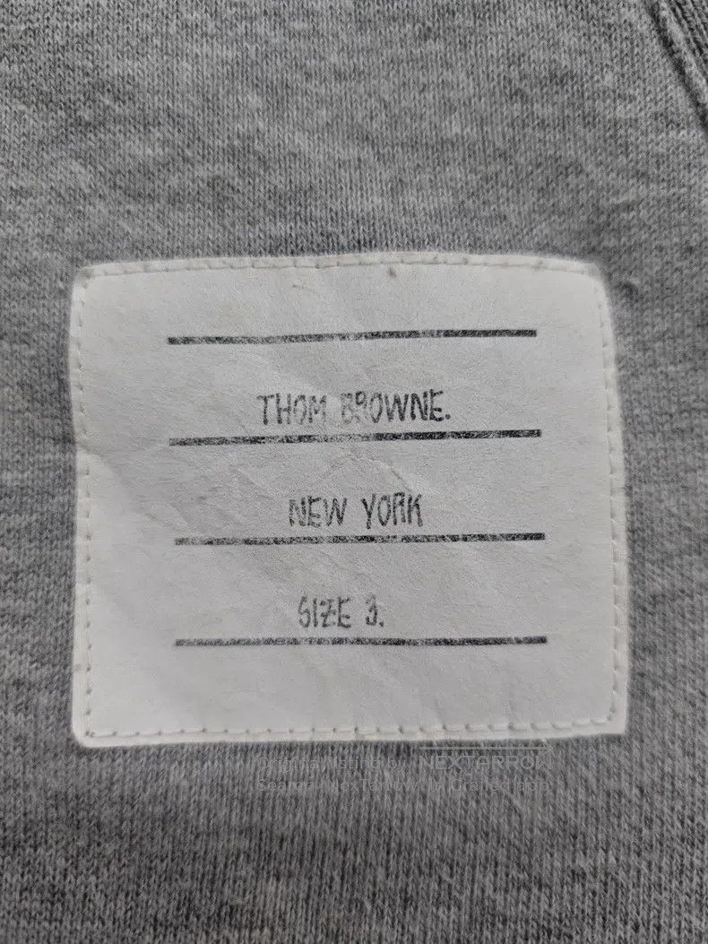Thom Browne Thom Browne Grey zip coat Size US L / EU 52-54 / 3 - 4 Thumbnail