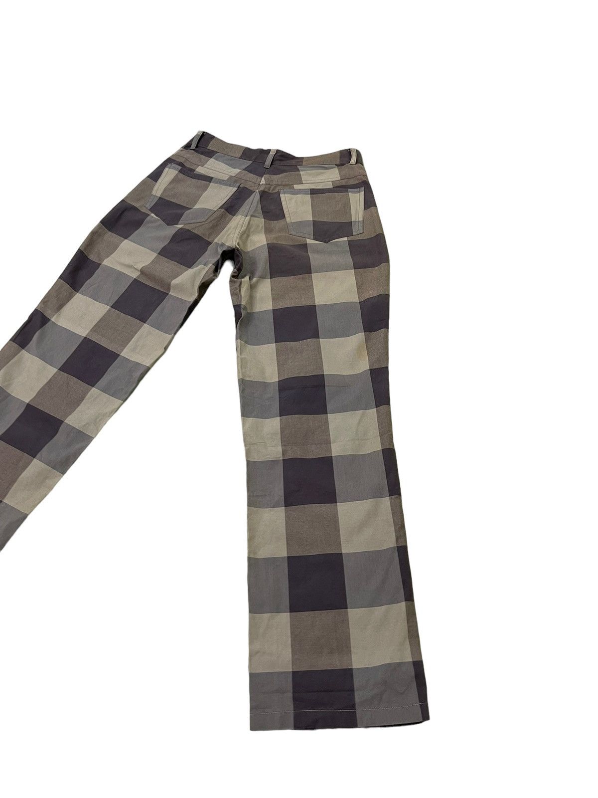 Japanese Brand Check Pant Parashuto Japan Thin Regular 6🟦7 Size US 28 / EU 44 - 3 Thumbnail