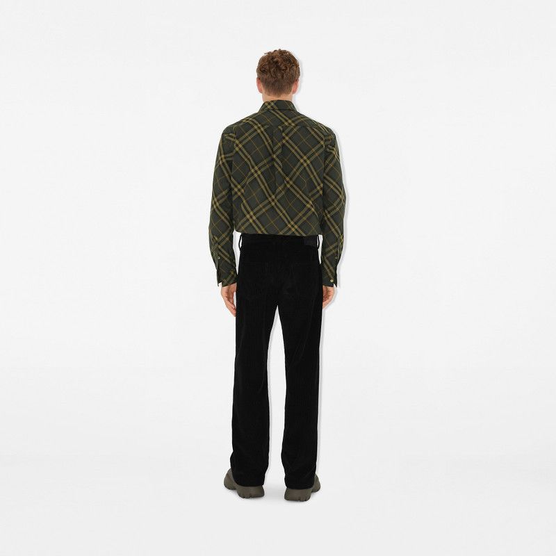 Burberry o1w1db10226 Check Cotton Shirt In Multicolor Size US S / EU 44-46 / 1 - 4 Thumbnail