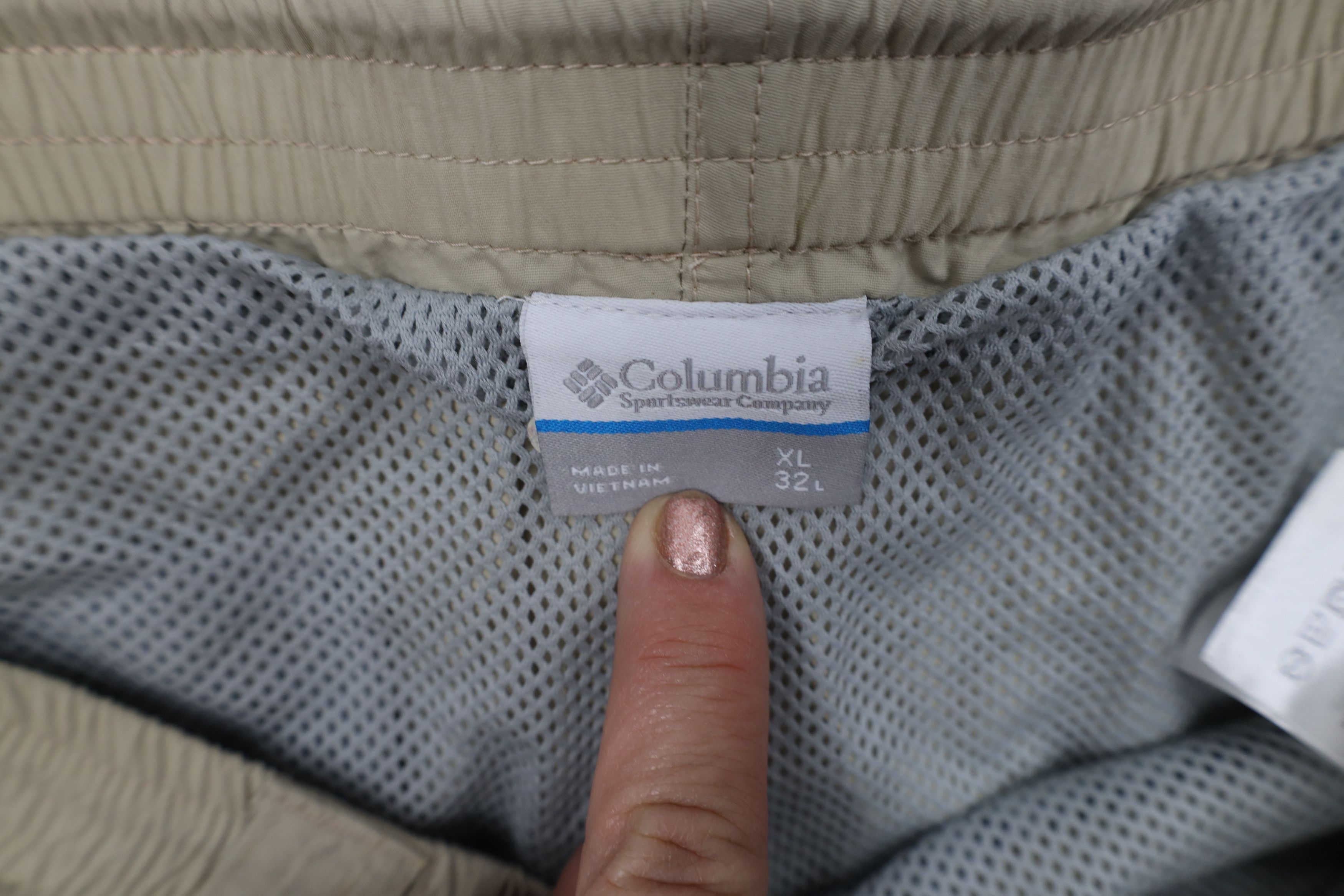 Columbia Vintage Y2K Columbia PFG Lined Above Knee Cargo Shorts Size US 36 / EU 52 - 7 Thumbnail