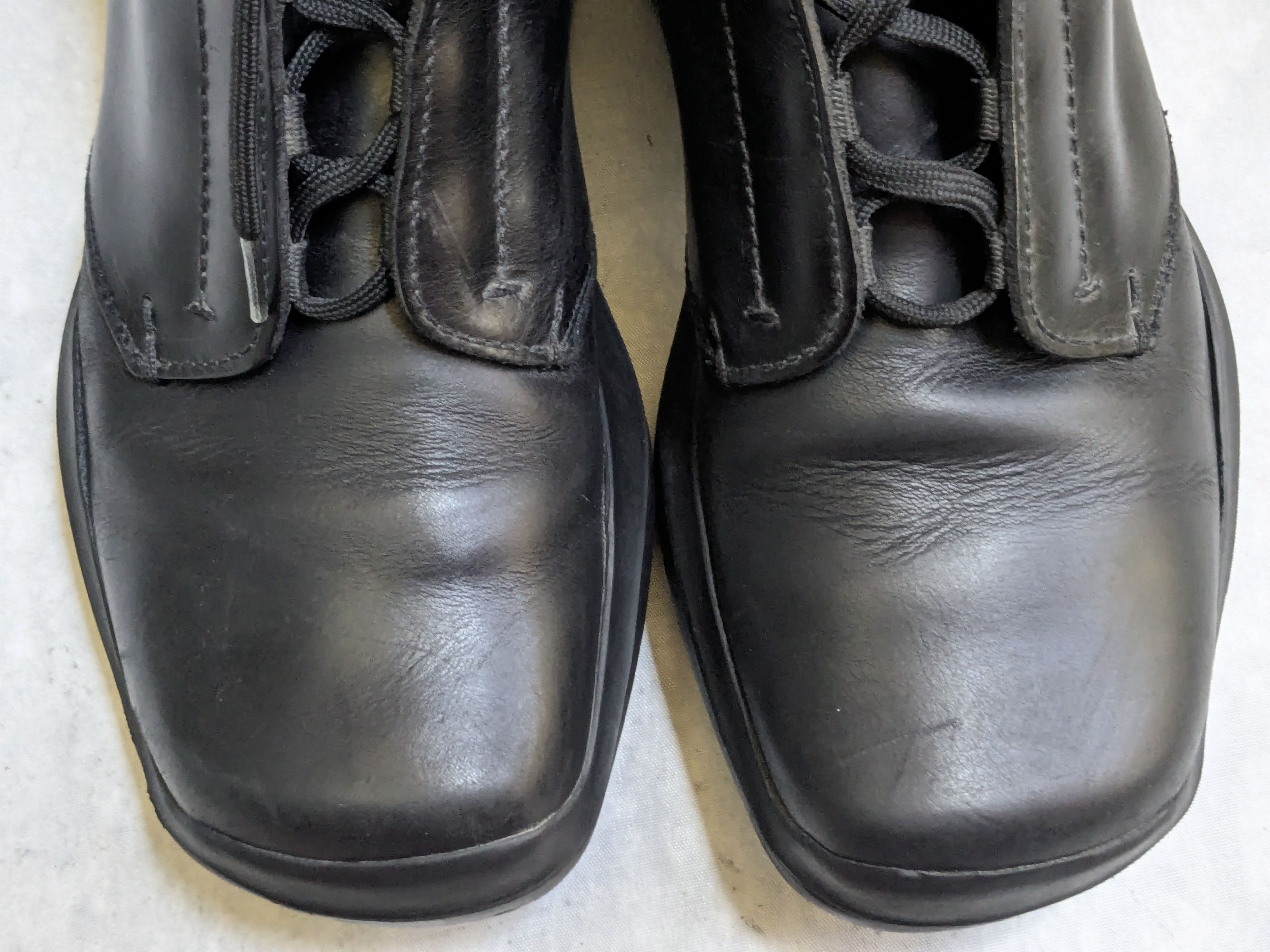Prada Prada Boots Black Leather 10 High Tops Vibram Y2K Size US 10 / EU 43 - 5 Thumbnail