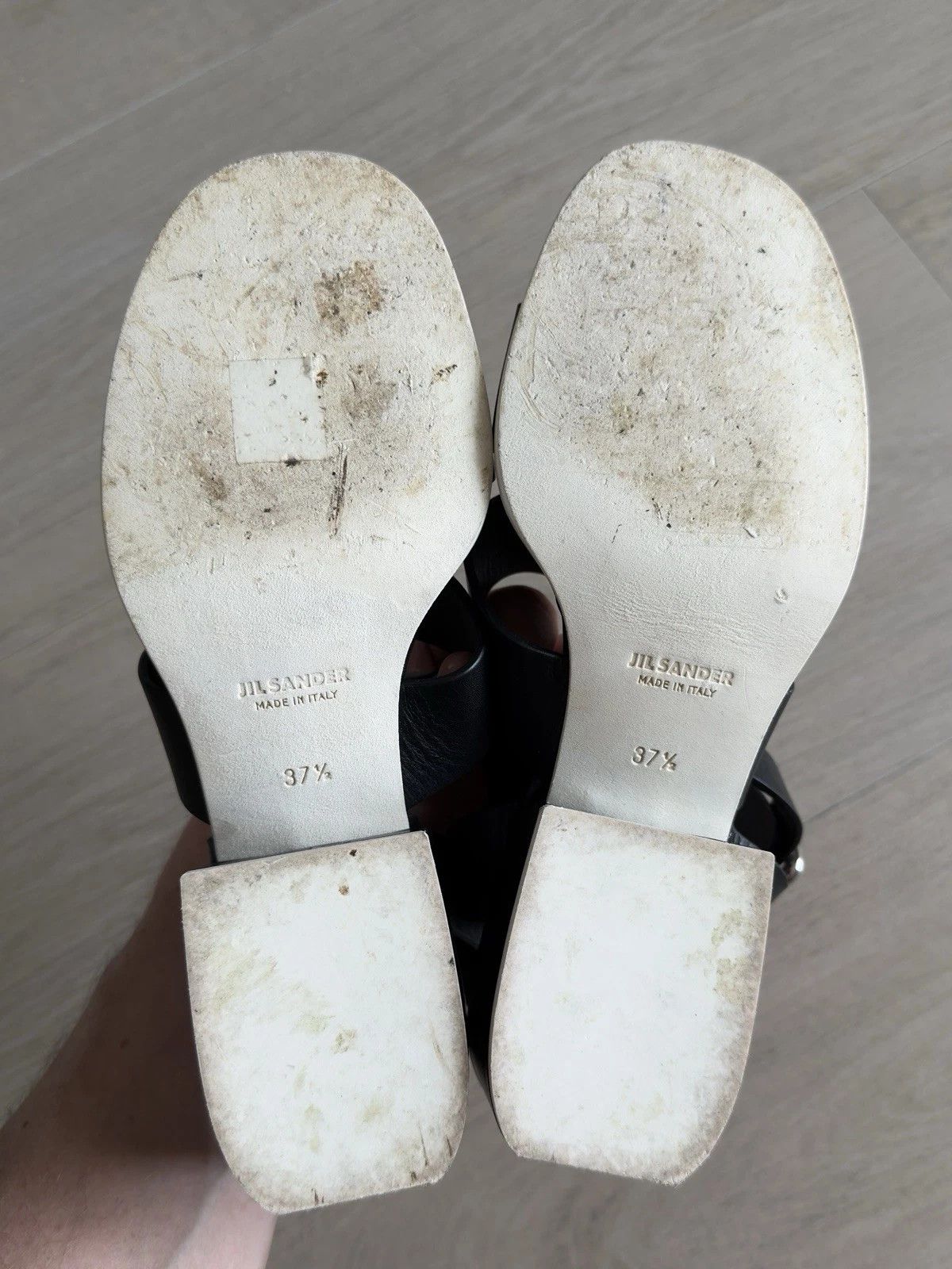 Jil Sander Jil Sander Women's Leather Straps Sandals Size 37 Size US 7 / IT 37 - 16 Thumbnail