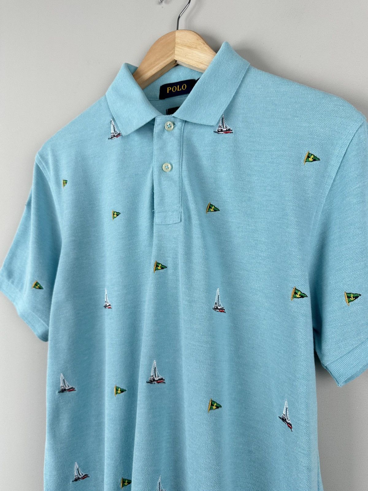 Polo Ralph Lauren Vintage Y2k Polo Ralph Lauren Polo Shirt Beach Sailing Size US L / EU 52-54 / 3 - 5 Thumbnail