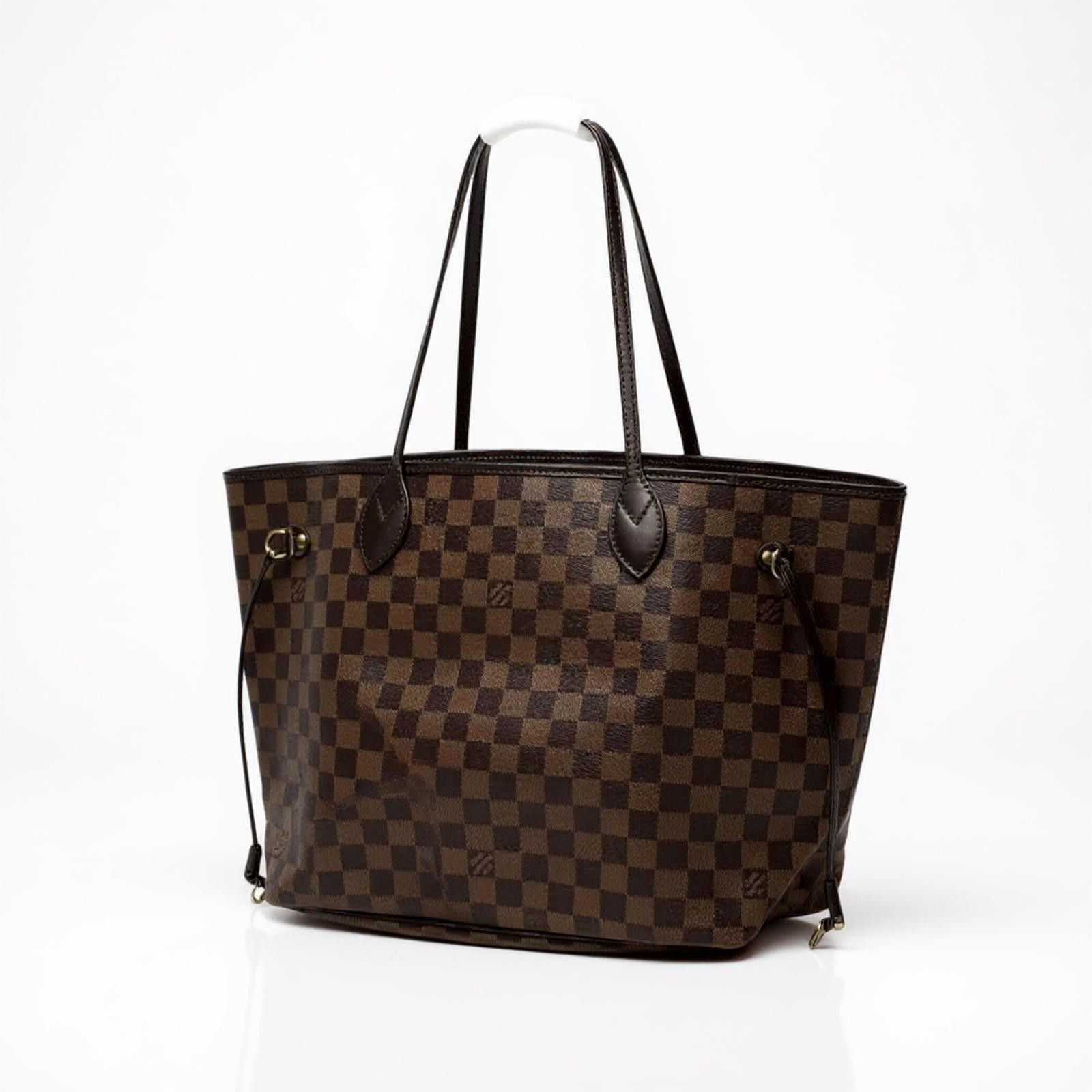 Louis Vuitton Louis Vuitton - Damier Ebene Canvas Neverfull MM Tote Bag Size ONE SIZE - 1 Thumbnail