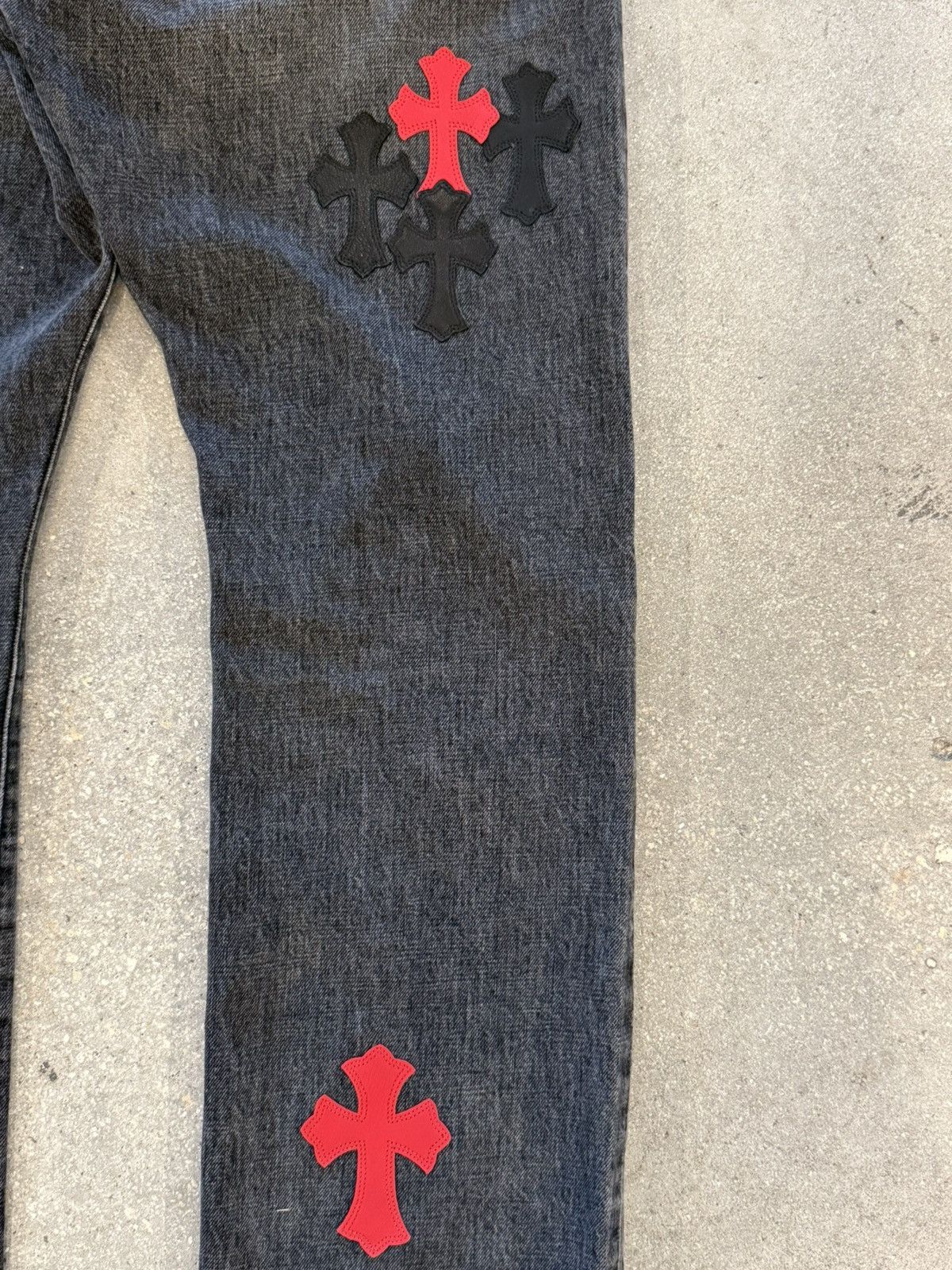 Chrome Hearts Chrome hearts jeans Size US 33 - 14 Thumbnail