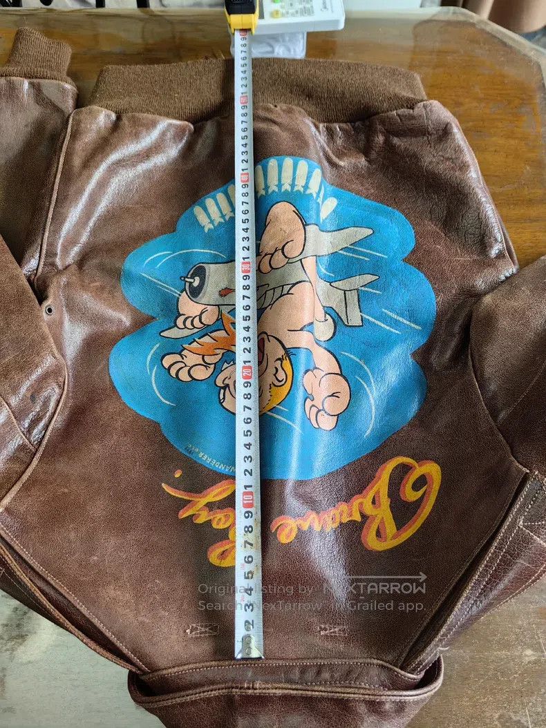 The Real McCoy's The Real McCoys A2 a2 Leather Jacket Size US XS / EU 42 / 0 - 6 Thumbnail