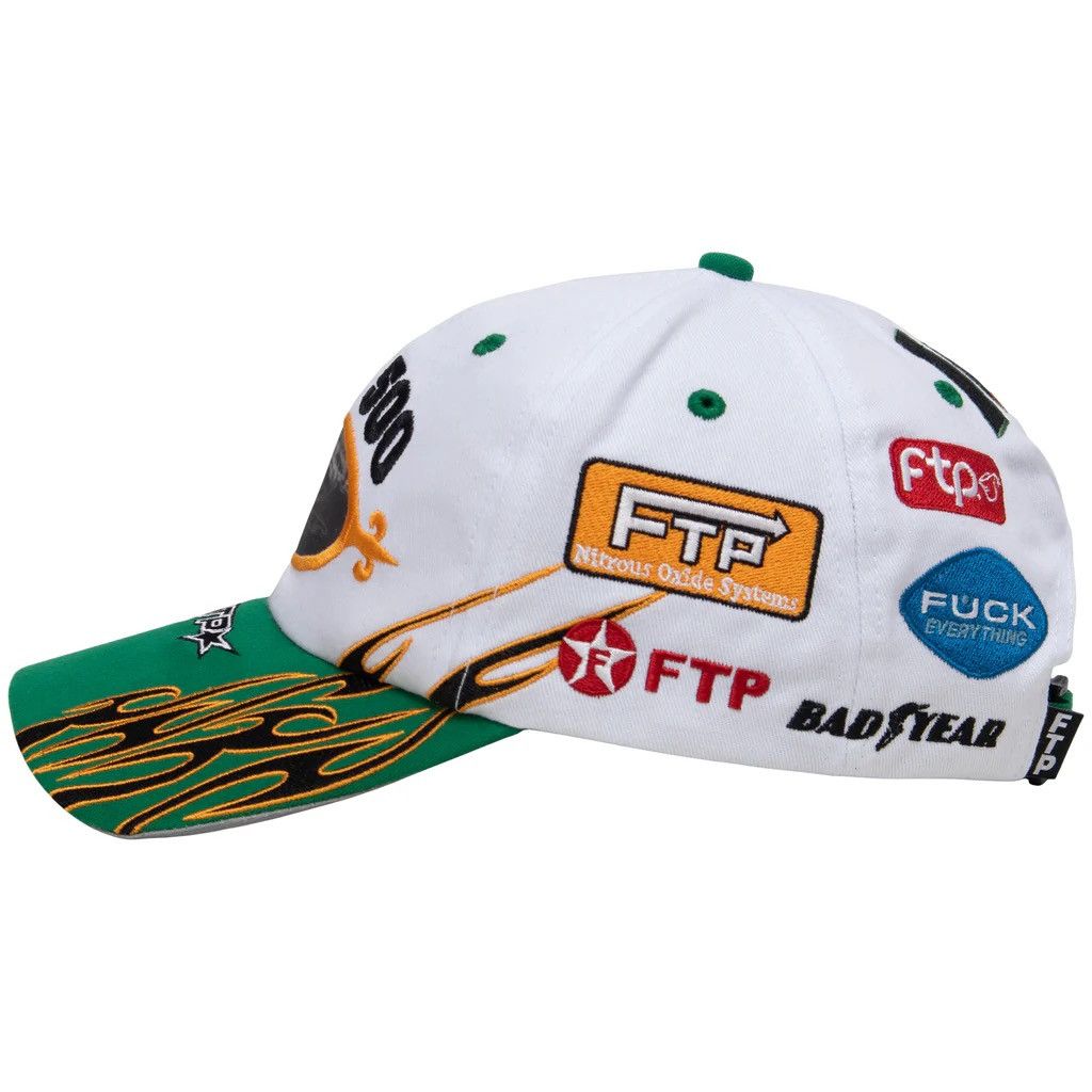 Fuck The Population FTP Raceway 6 Panel (White) Size ONE SIZE - 9 Thumbnail