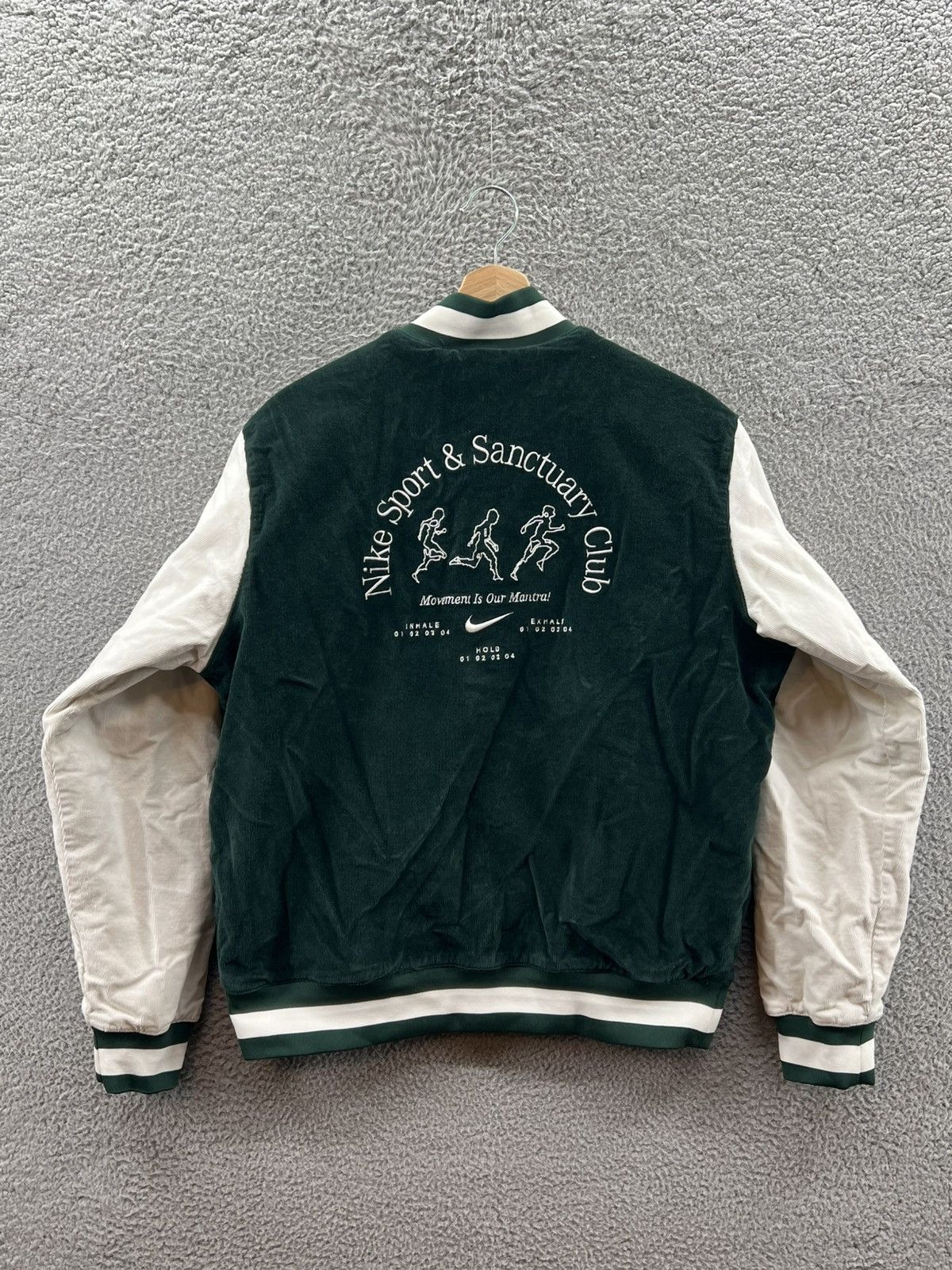 Nike Nike Sport Sanctuary Varsity Jacket Corduroy FB9972-397 Size US L / EU 52-54 / 3 - 2 Thumbnail