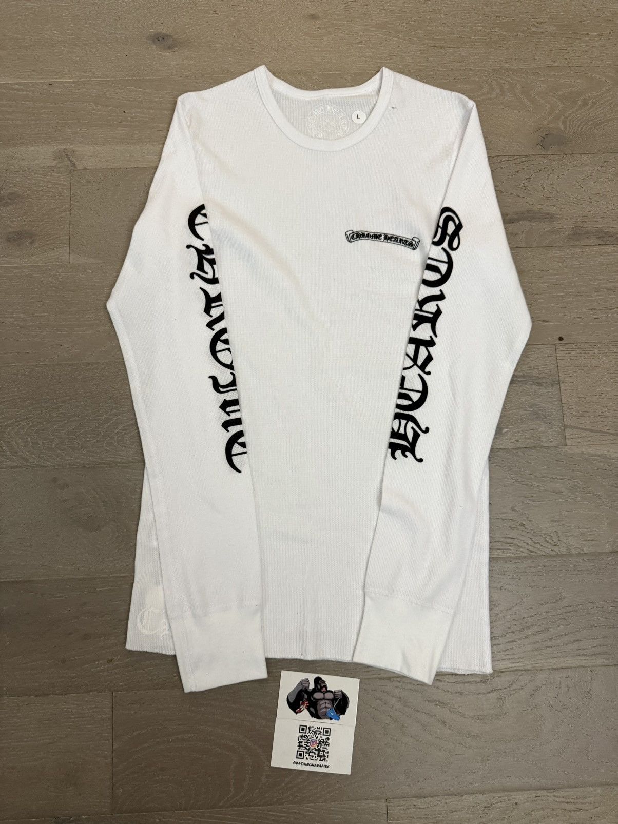 Chrome Hearts Chrome Hearts Thermal Scroll Long Sleeve Size US L / EU 52-54 / 3 - 2 Thumbnail