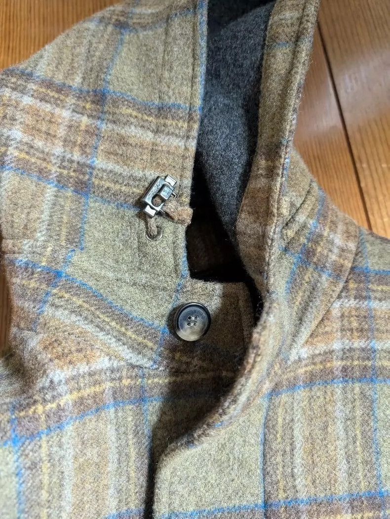 Loro Piana LORO PIANA Men's cashmere check coat Size US M / EU 48-50 / 2 - 4 Thumbnail