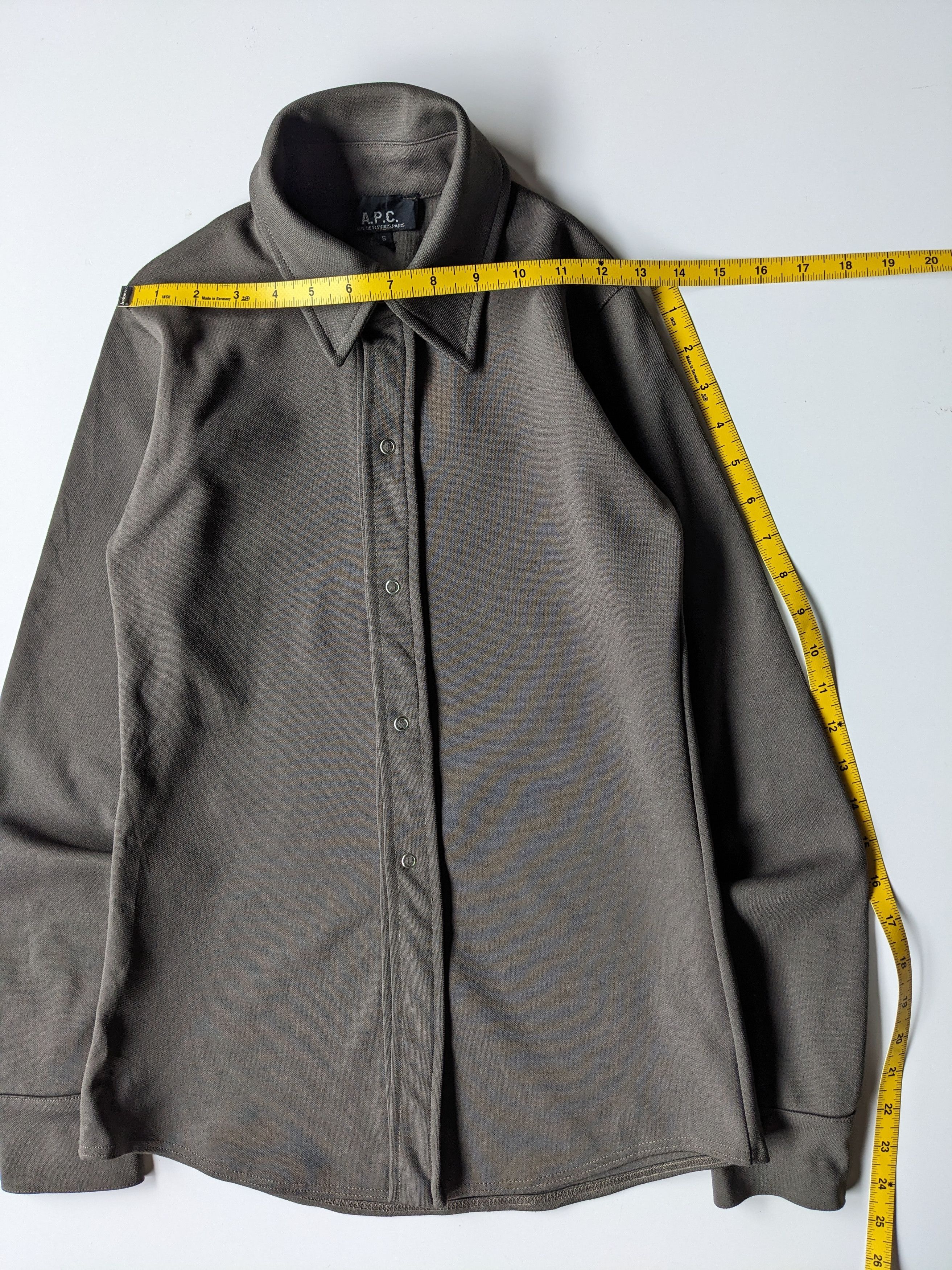 A.P.C. × Japanese Brand A.P.C plain button up shirt Size US S / EU 44-46 / 1 - 7 Thumbnail