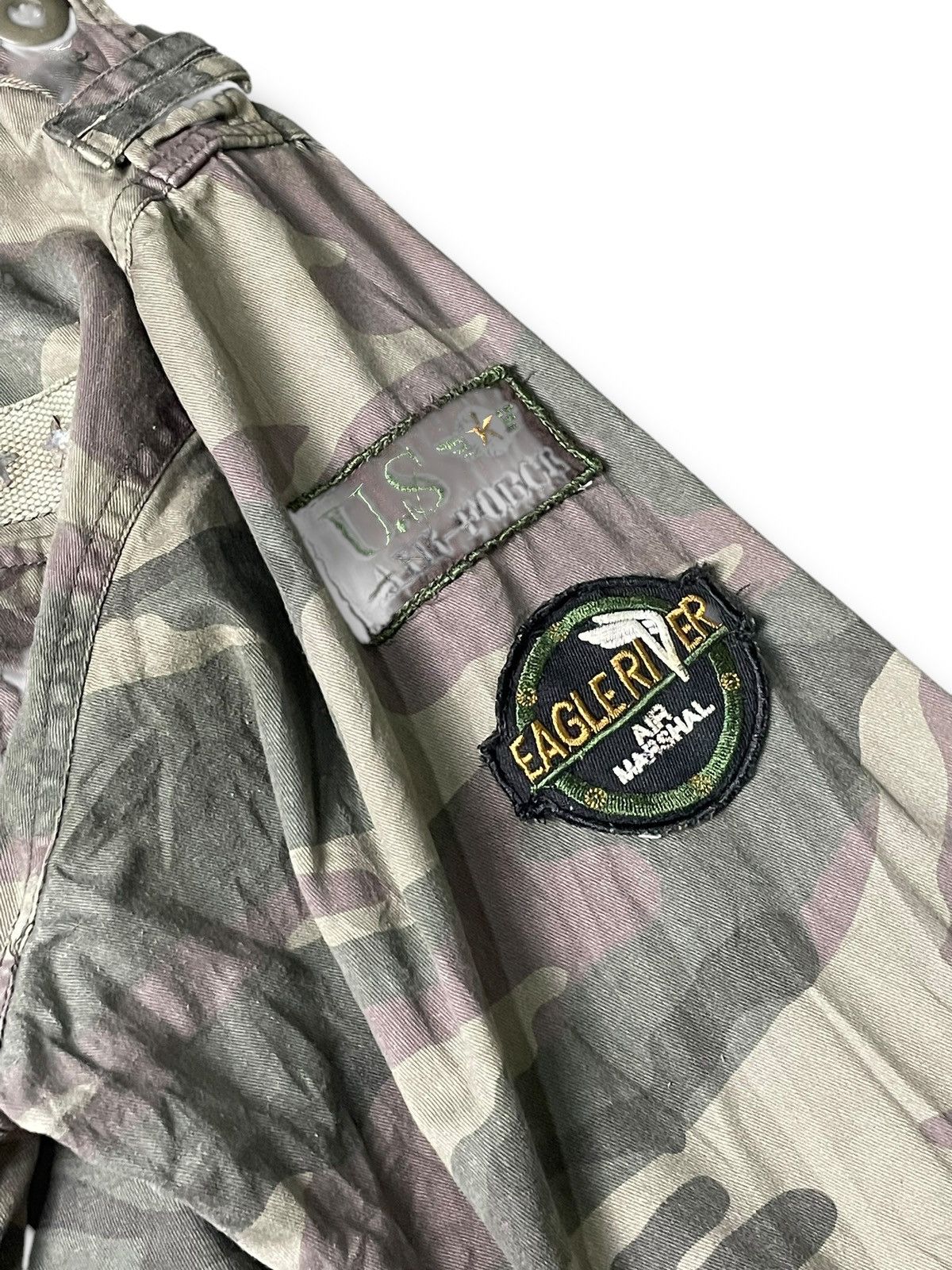 Japanese Brand × Vintage Vintage Classic Aero Special Military Jacket (71) Size US S / EU 44-46 / 1 - 10 Thumbnail