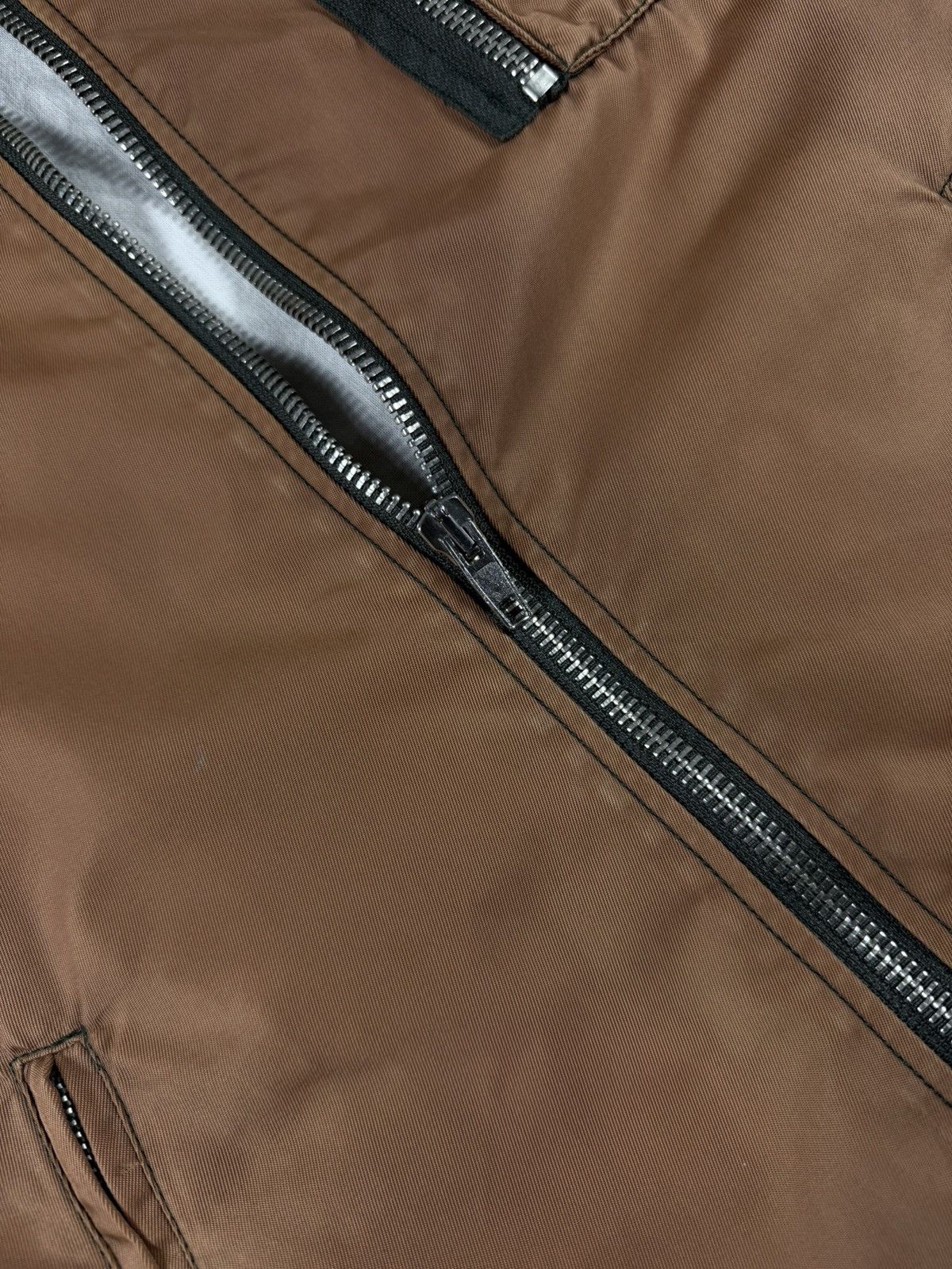 Helmut Lang Helmut Lang - SS96 Nylon MA-1 Moto Bombers Size US M / EU 48-50 / 2 - 2 Thumbnail