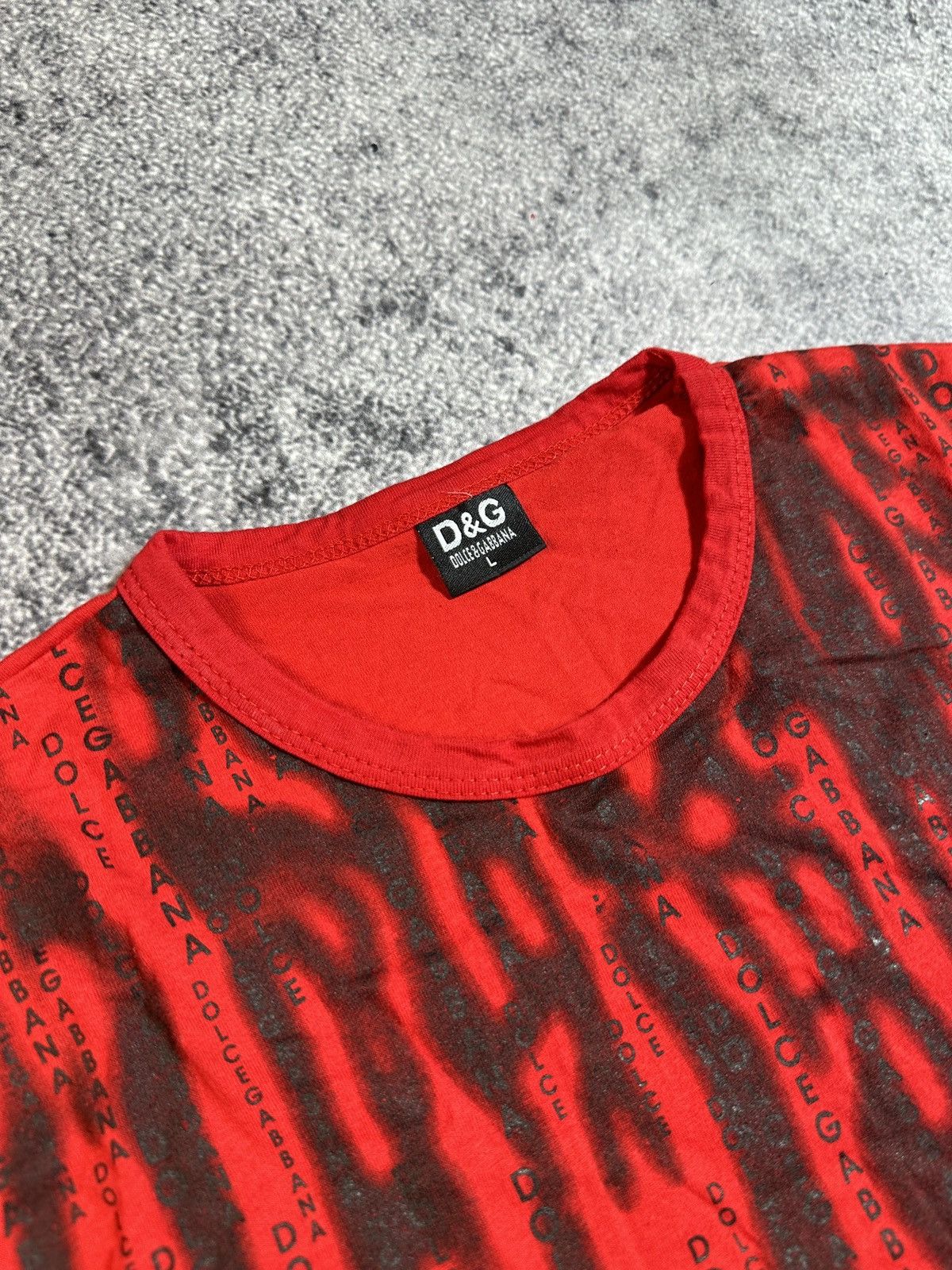 Vintage Y2K Vintage Dolce&Gabbana logo t-shirt Alt Style Opium USA L Size US L / EU 52-54 / 3 - 3 Thumbnail