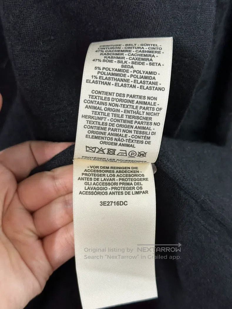 Hermes Hermes Black Cashmere Cardigan Jacket Size XS / US 0-2 / IT 36-38 - 7 Thumbnail